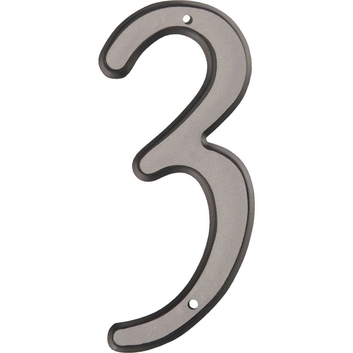 Hy-Ko 4 In. White House Number Three 30603 Hy-Ko 30603 029069306038 Plastic