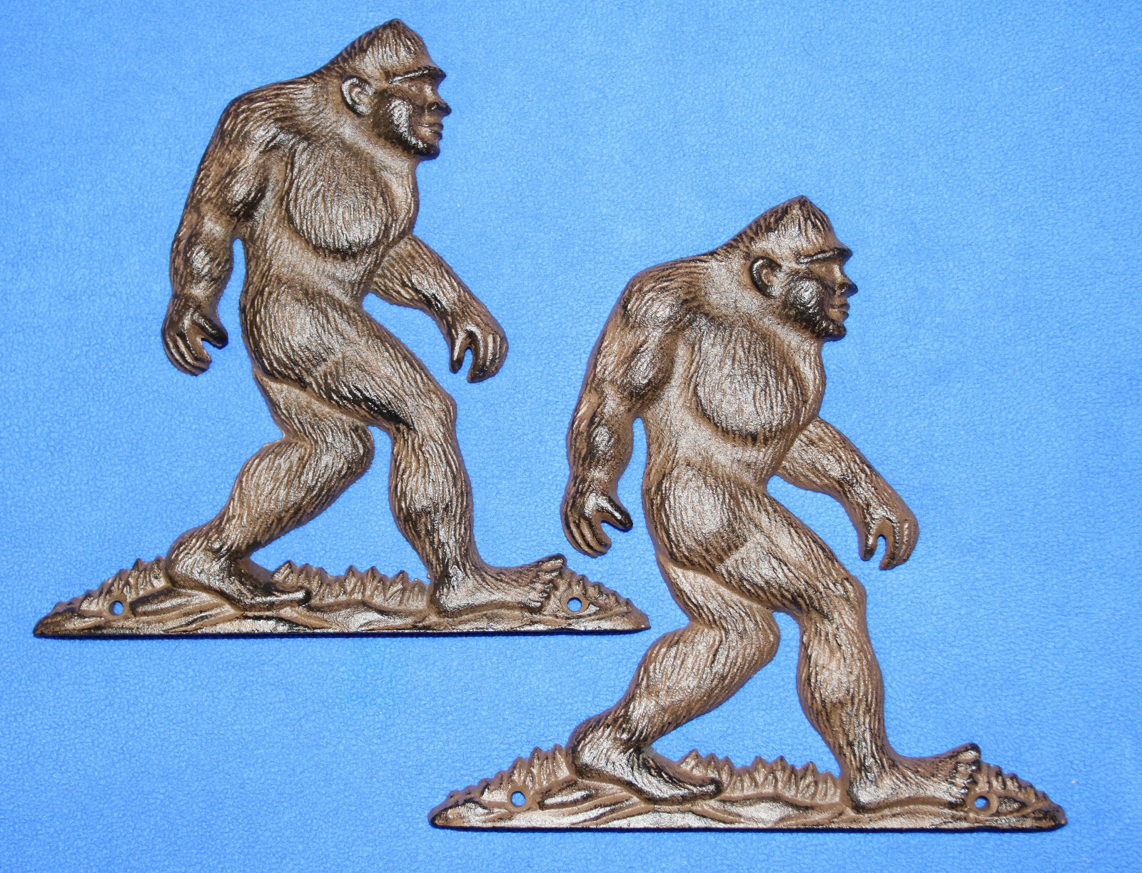 1- BIG FOOT WALL PLAQUE,mountain decor,country decor,fence decor H-133A