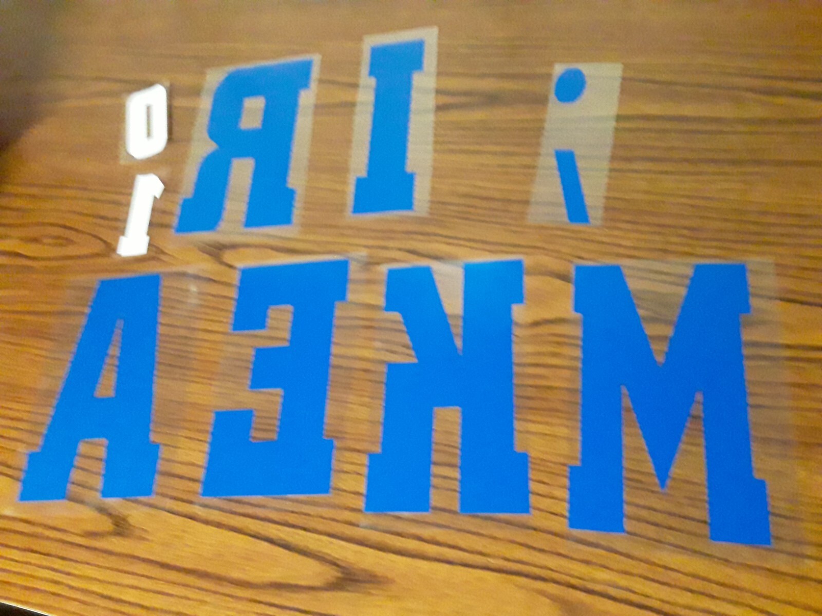 6″ Permanent Vinyl Adhesive Numbers- 6 Colors Available