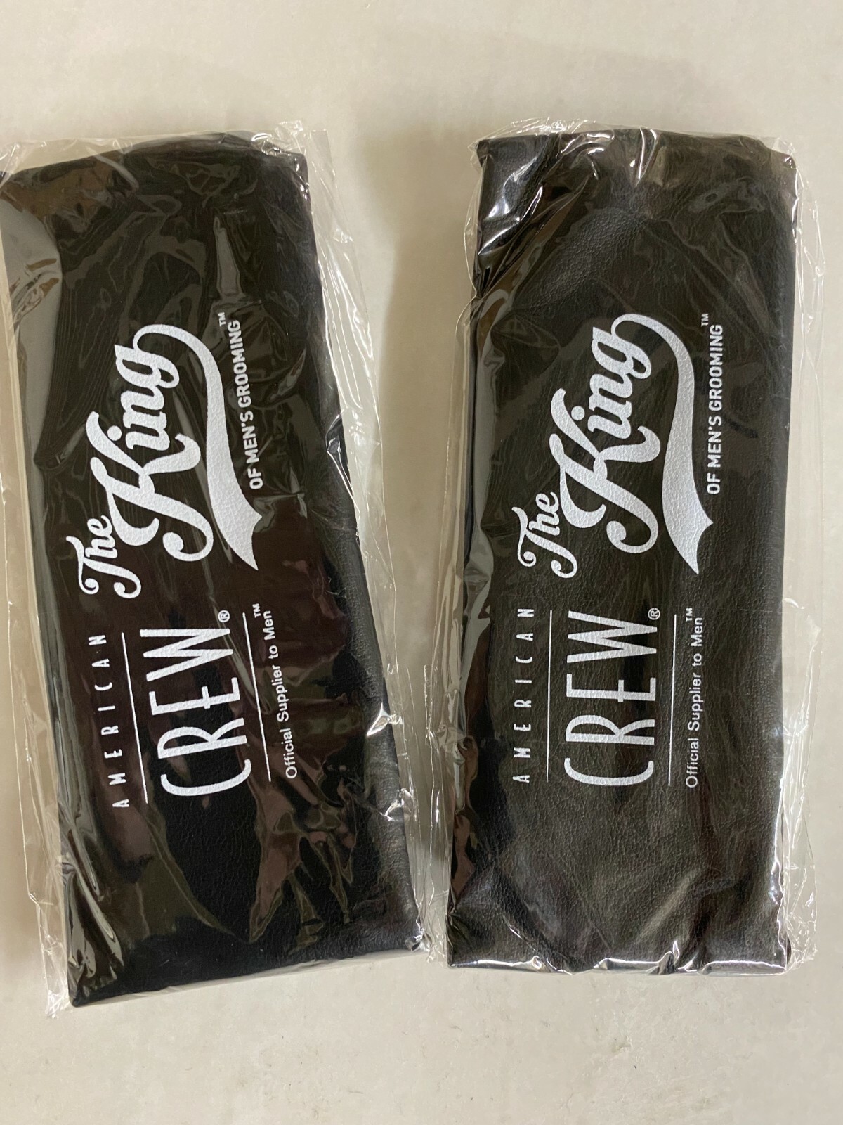 American Crew – The King – Wooden Comb & Pouch 2 pack