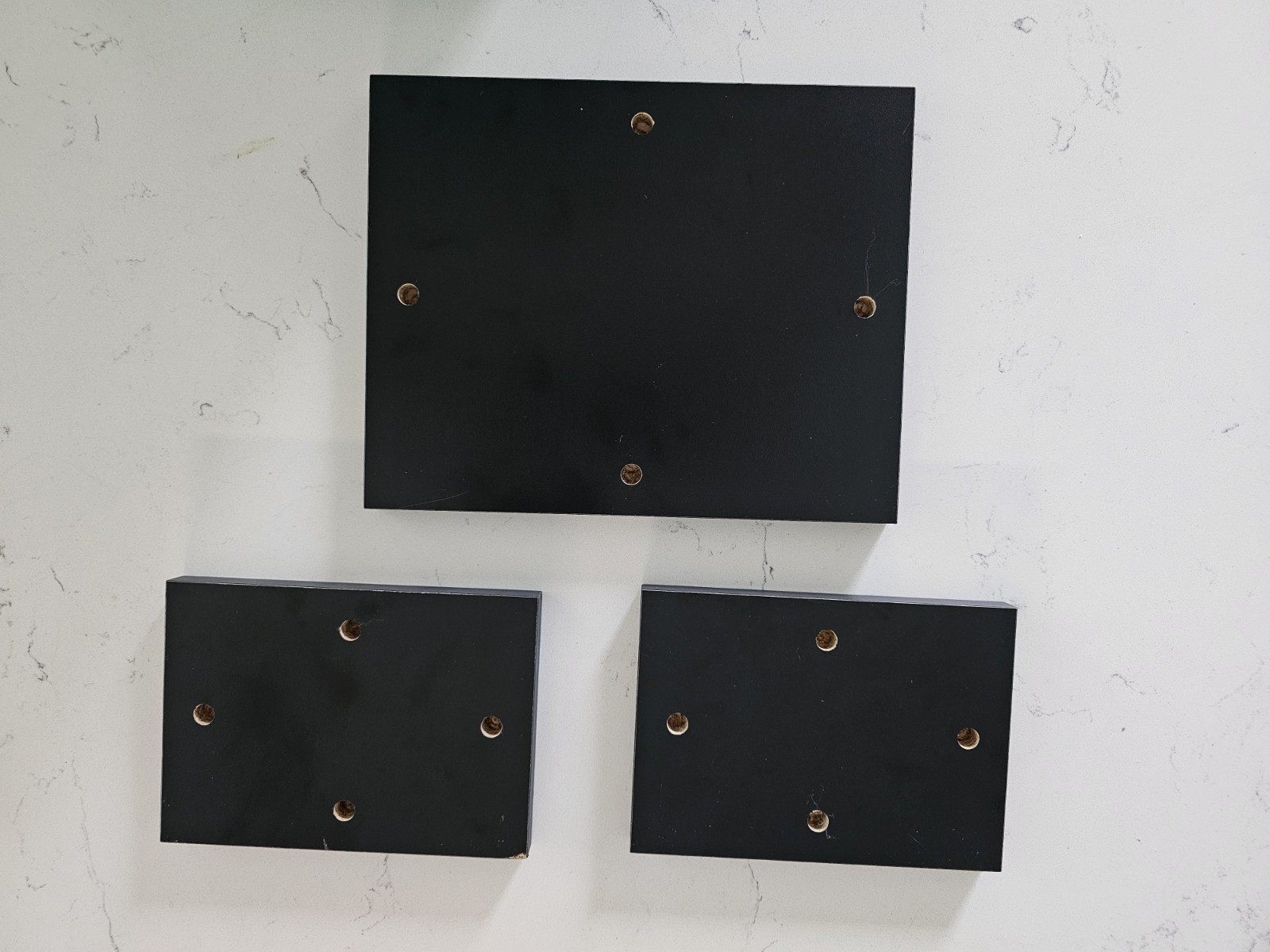 Vintage Baseball Wooden Wall Plaques Lot of 3 – Sports Decor Glossy 8×10 & 5×7