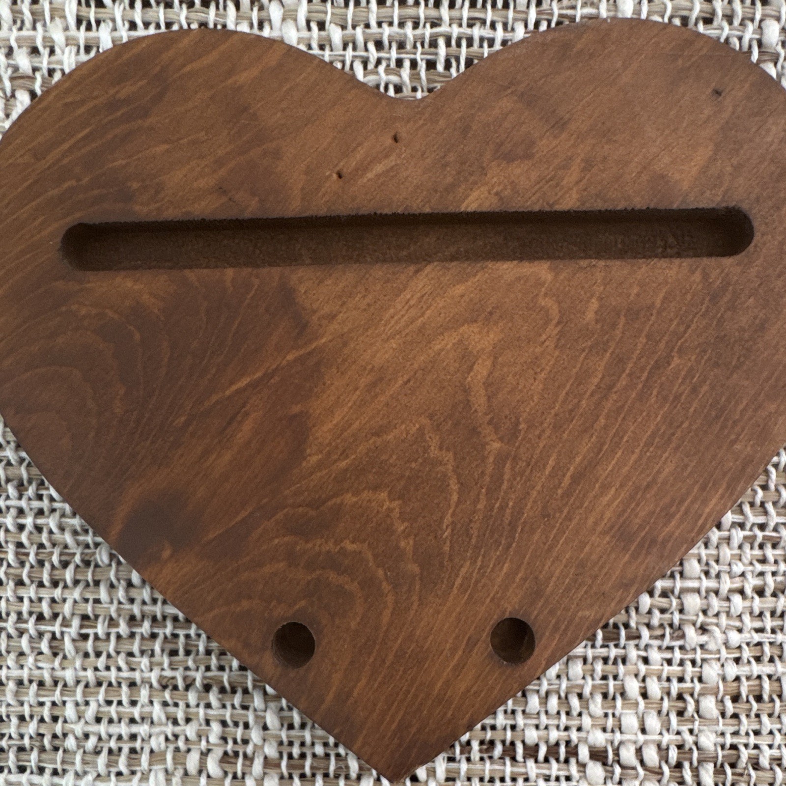 Heart God Bless This House Christian Wood Wall Plaque Country Wall Mounted 5in
