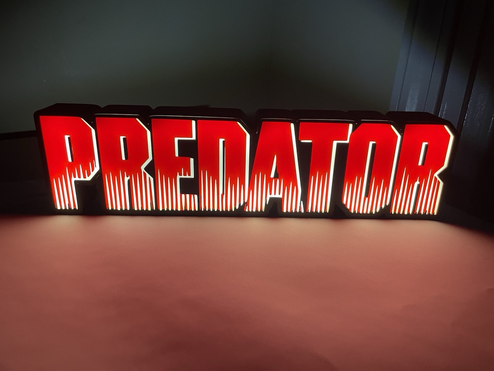 Predator Light Box Sign