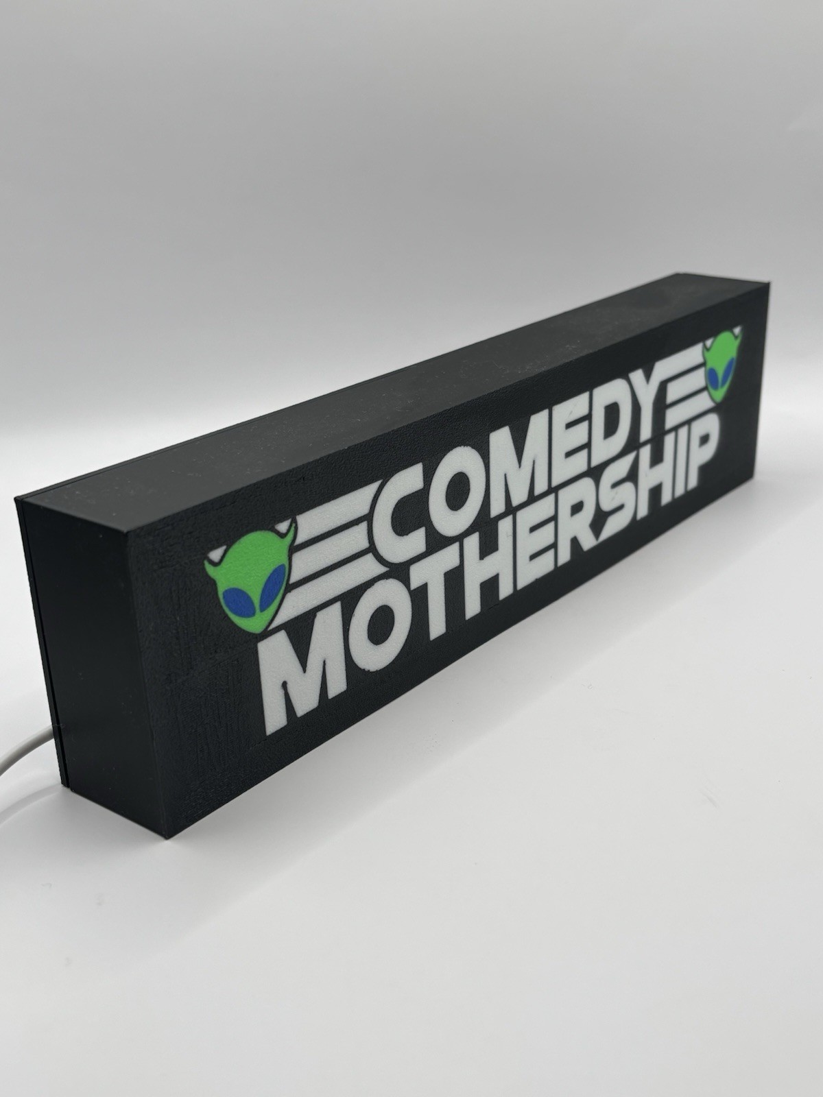 Rectangular Comedy Mothership – Light Up LED Sign