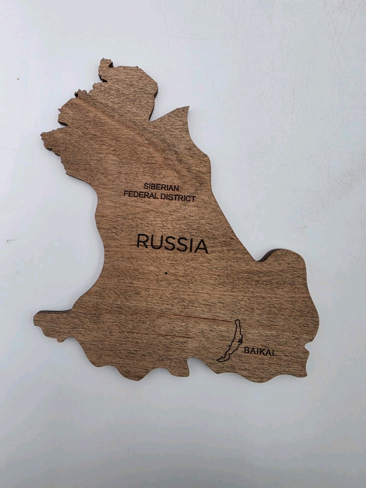 Enjoy The Wood Wooden Travel Map Wall Decor Medium 39″ x 24″ Complete Open Box