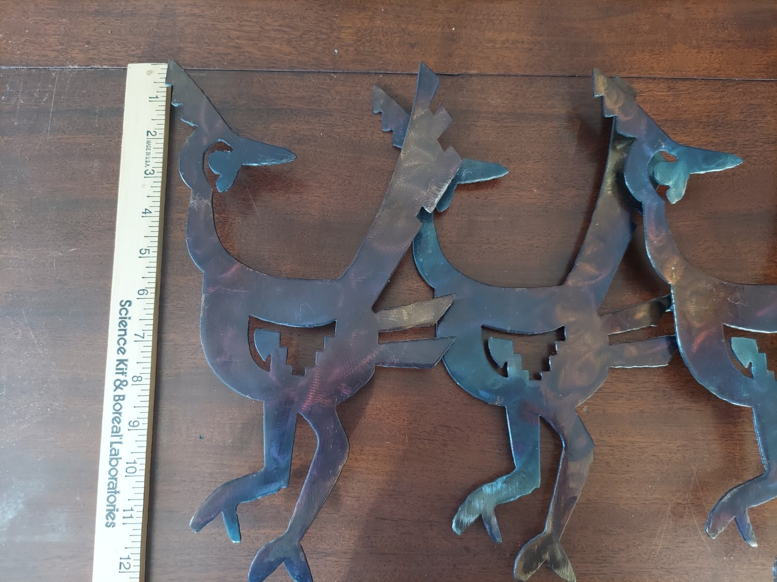 MCM Roadrunners Metal Wall Art Native American Multicolor Decor