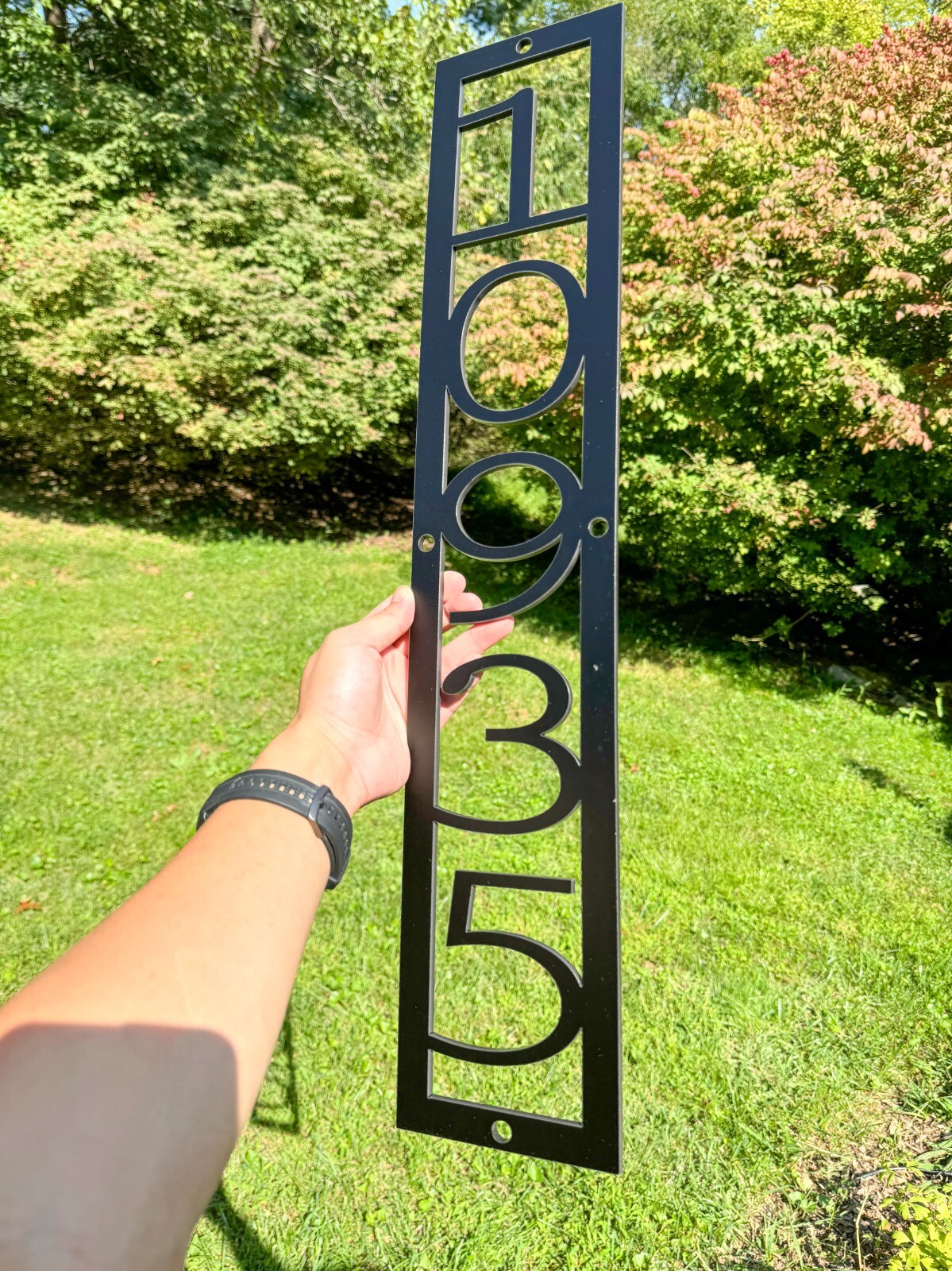 Personalized Home Address Sign house number Custom House Number Plaque