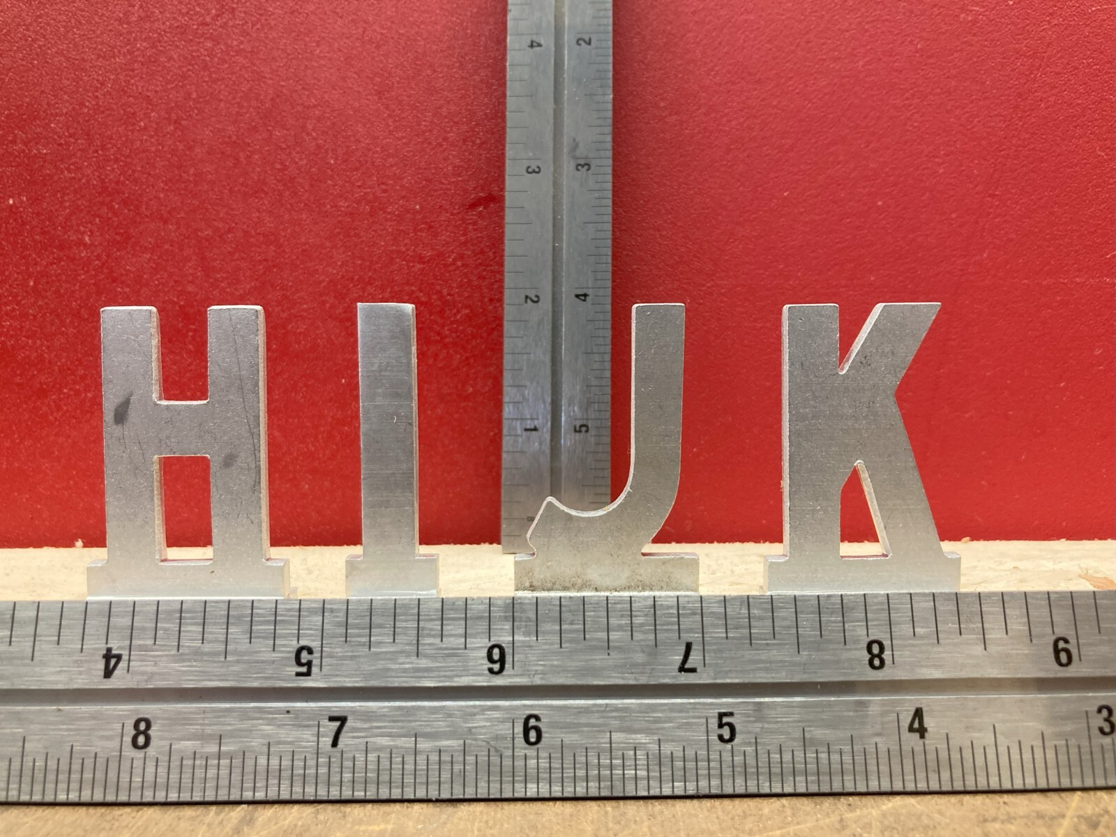 Aluminum Mailbox Letters