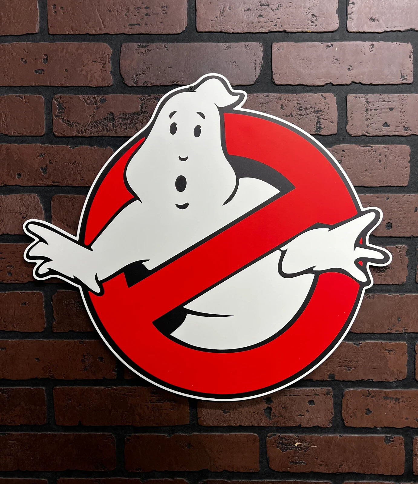 Ghostbusters Logo Sign – 1/4” PVC, Vibrant Colors, Indoor & Outdoor 16”