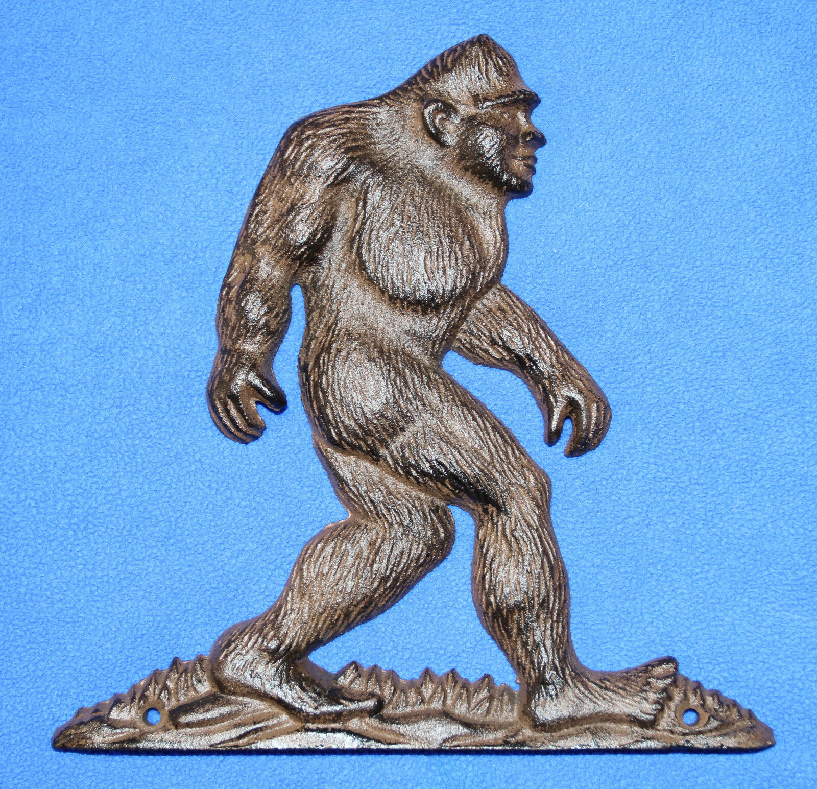 1- BIG FOOT WALL PLAQUE,mountain decor,country decor,fence decor H-133A