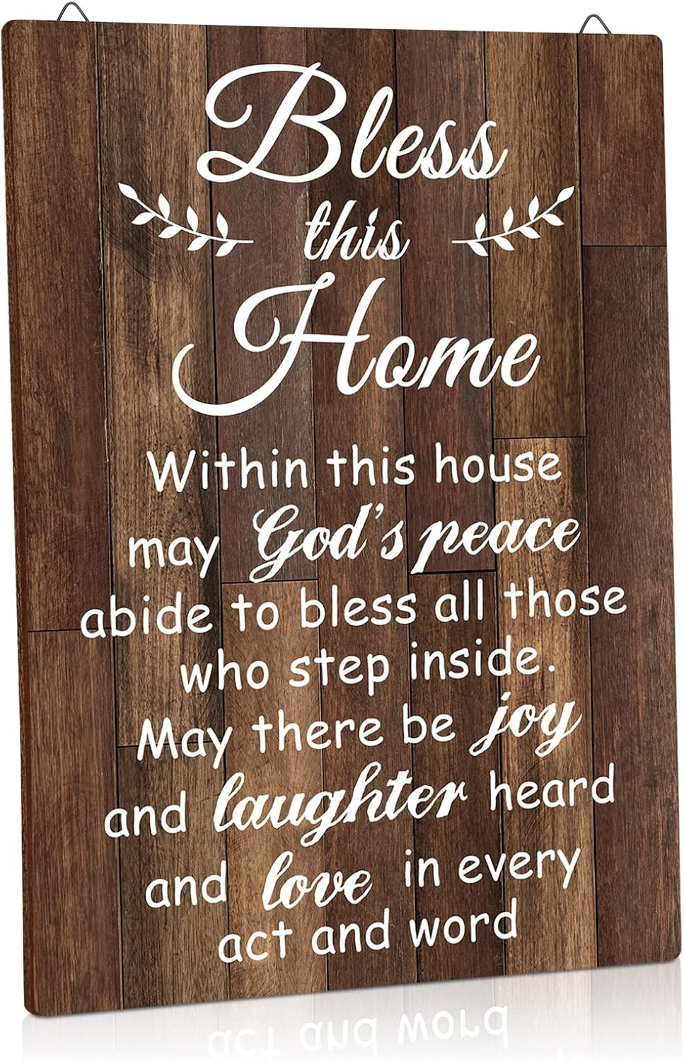House Warming Gifts New Home Bless This Home Wall Decor House Blessing Plaque Fa