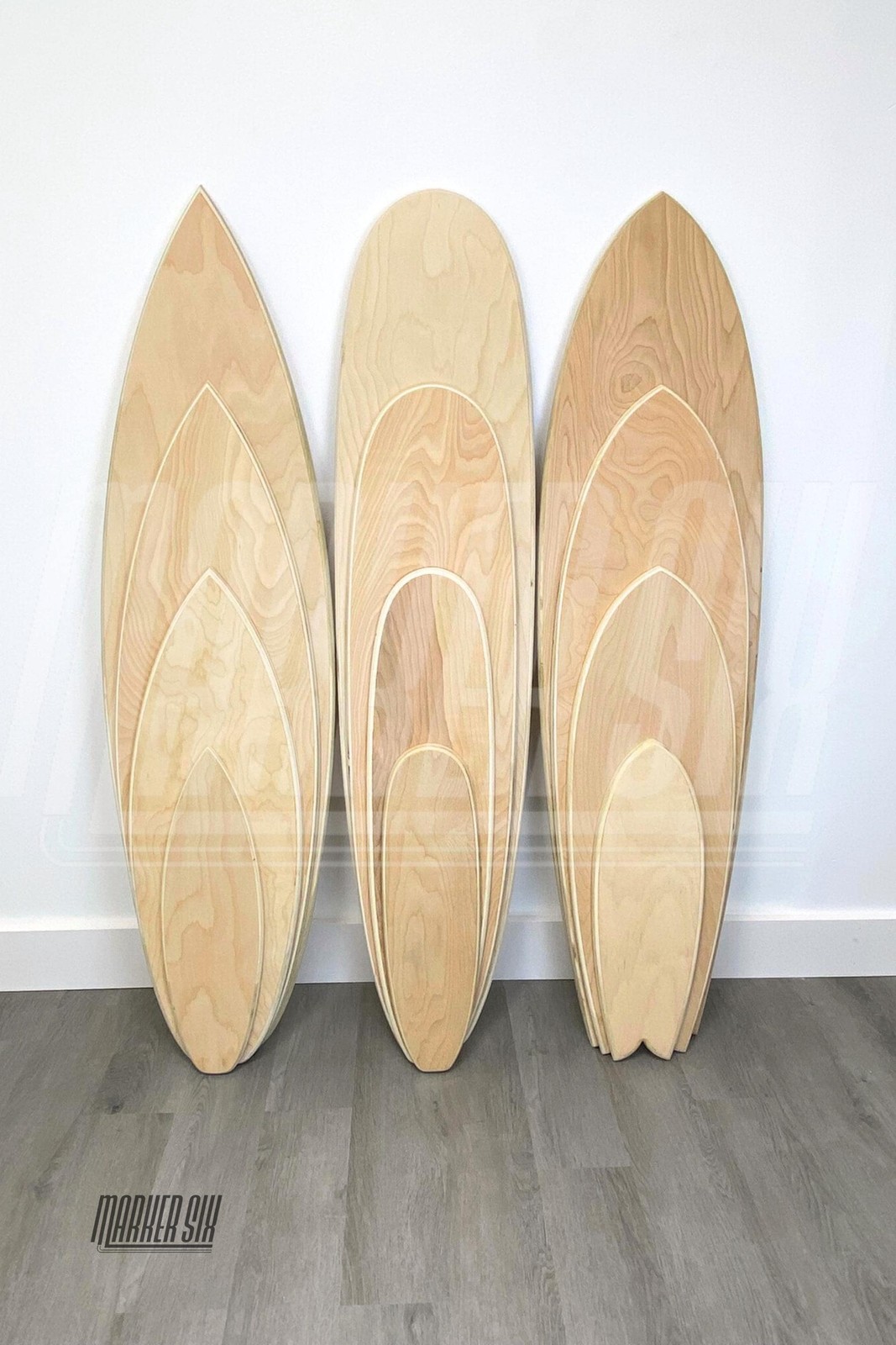 Wooden Surfboard Blank