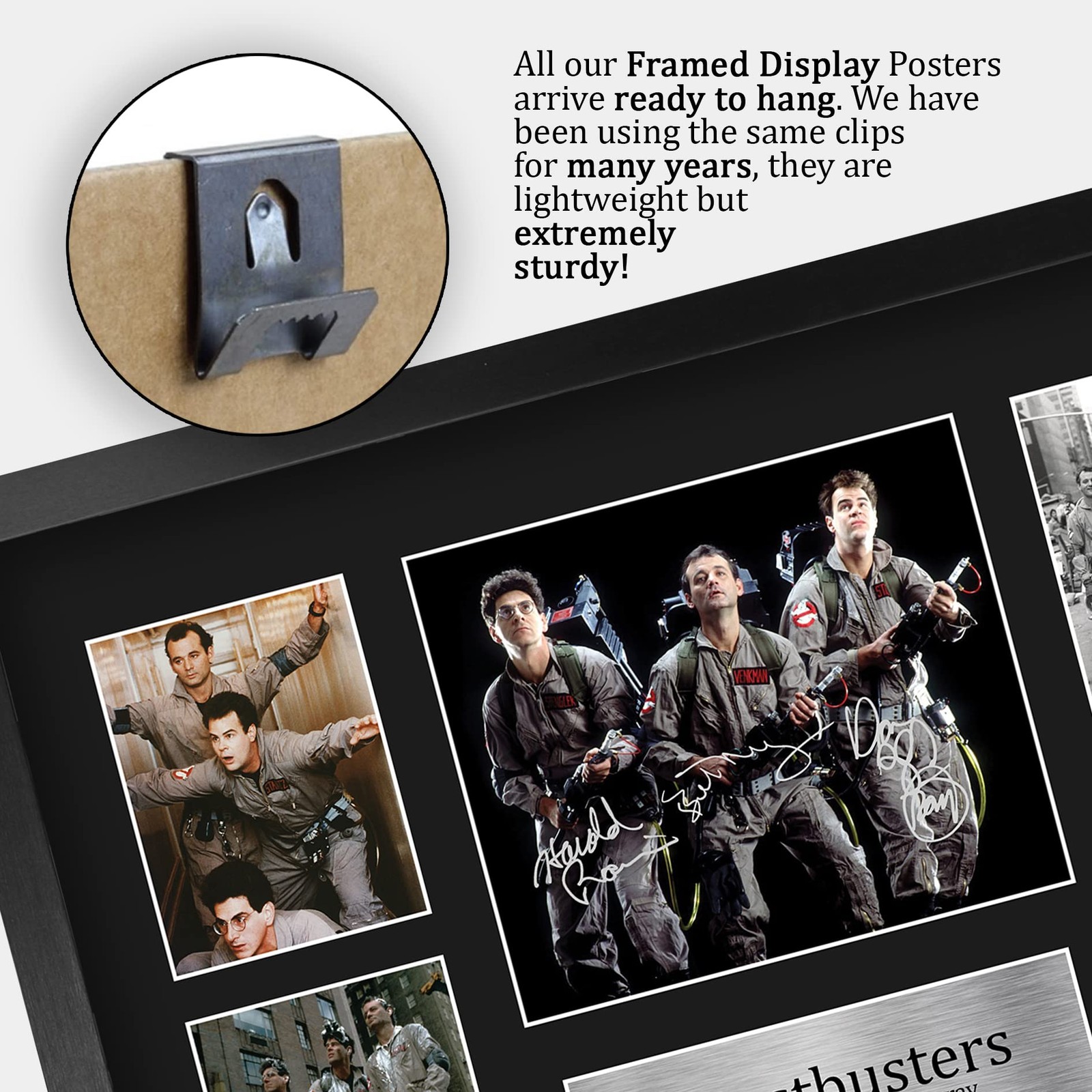 Ghostbusters 16 x 12 inch (A3) Printed Gifts Signed Autograph Presentation Di…