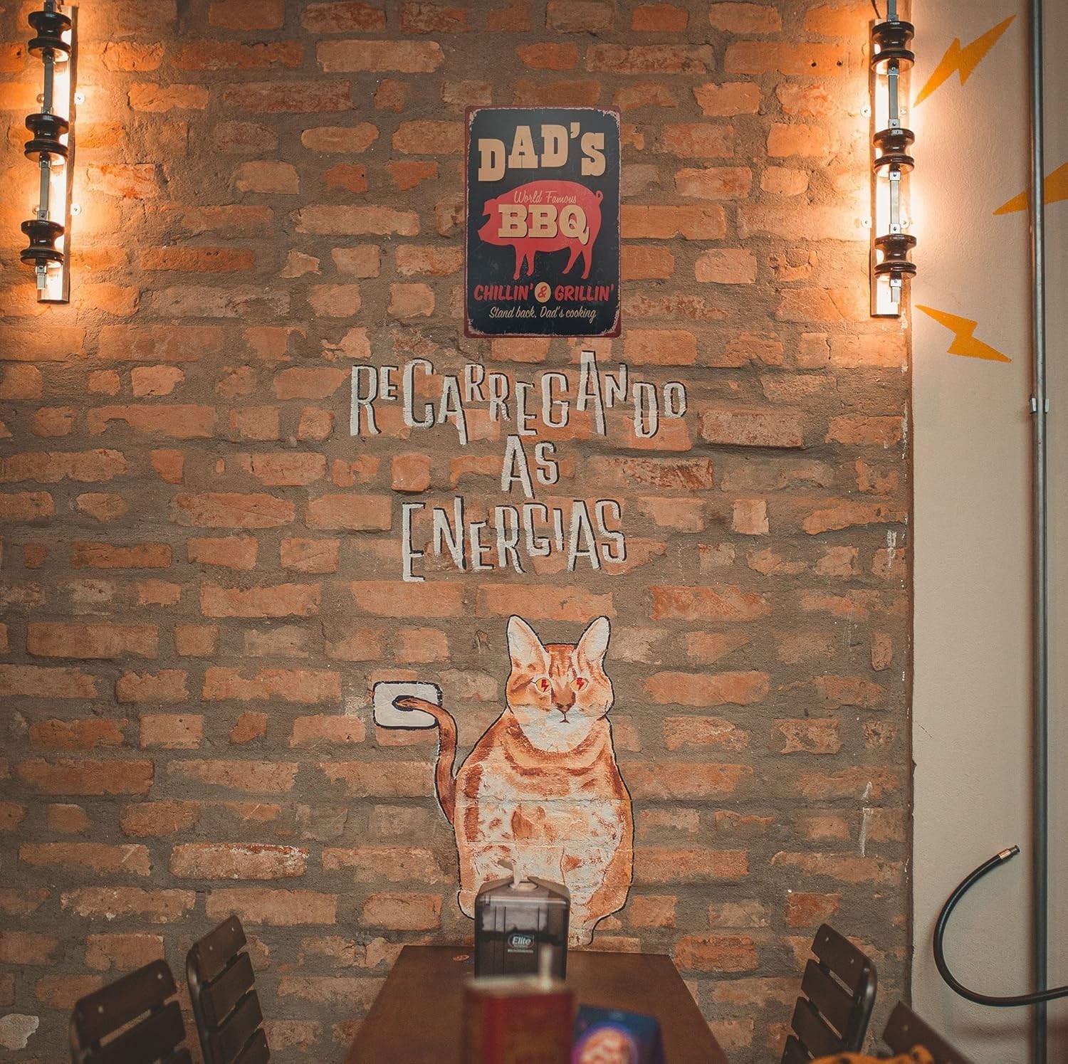Vintage Dad’s BBQ Zone Tin Sign – Stylish Decorative Wall Art, 12×8 Inches