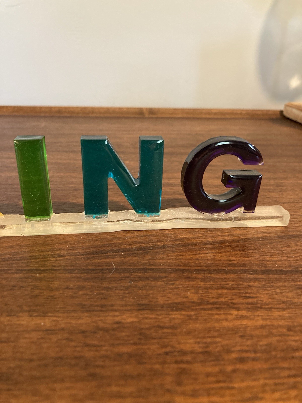 Handmade Epoxy Sign designed for Viking Collectors Collection Shelf Sitter