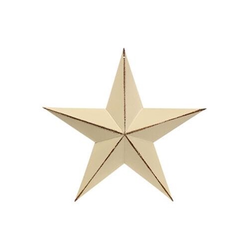 Metal Barn Tin Star Rustic Country Primitive Distressed Barn Star Wall Decor 8″