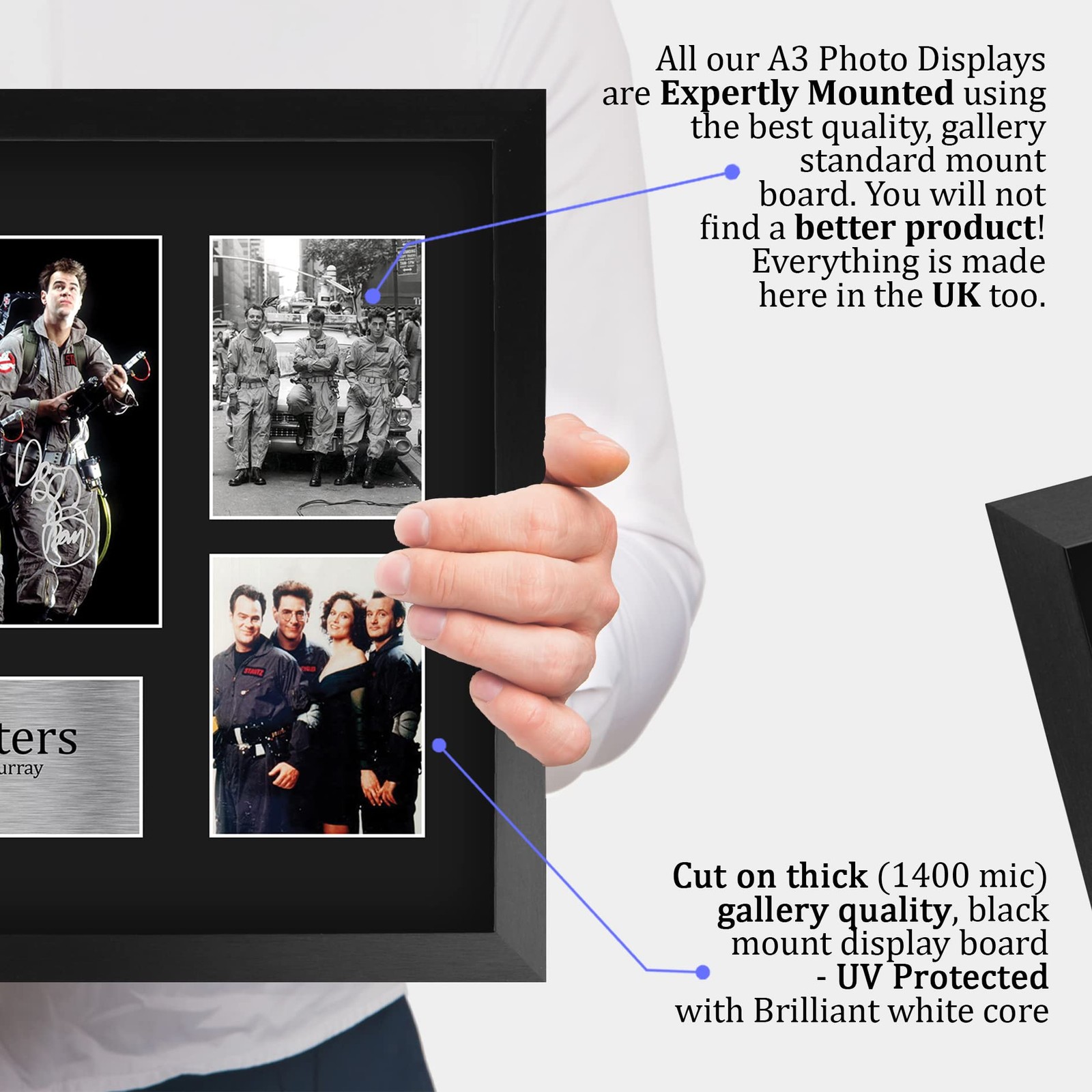 Ghostbusters 16 x 12 inch (A3) Printed Gifts Signed Autograph Presentation Di…