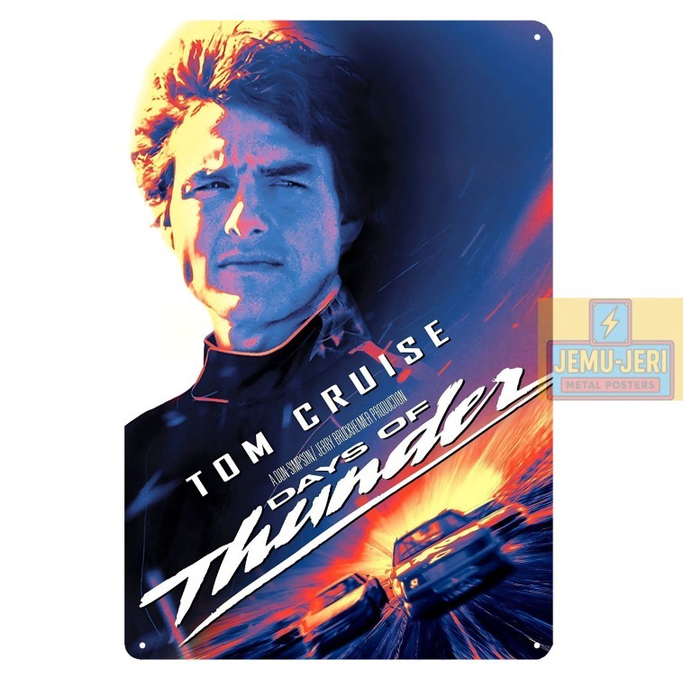 Days of Thunder – Tom Cruise Movie Metal Poster -Collectable Sign- Size:20x30cm