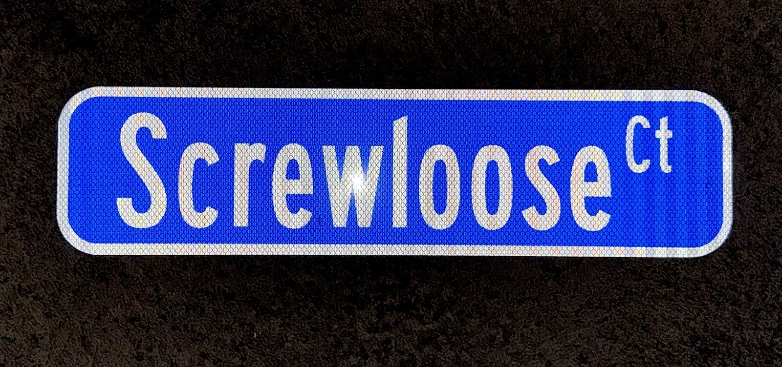 CUSTOM STREET NAME SIGN (Single/Double Sided) 24″x6″ 3M HIP Reflective Aluminum