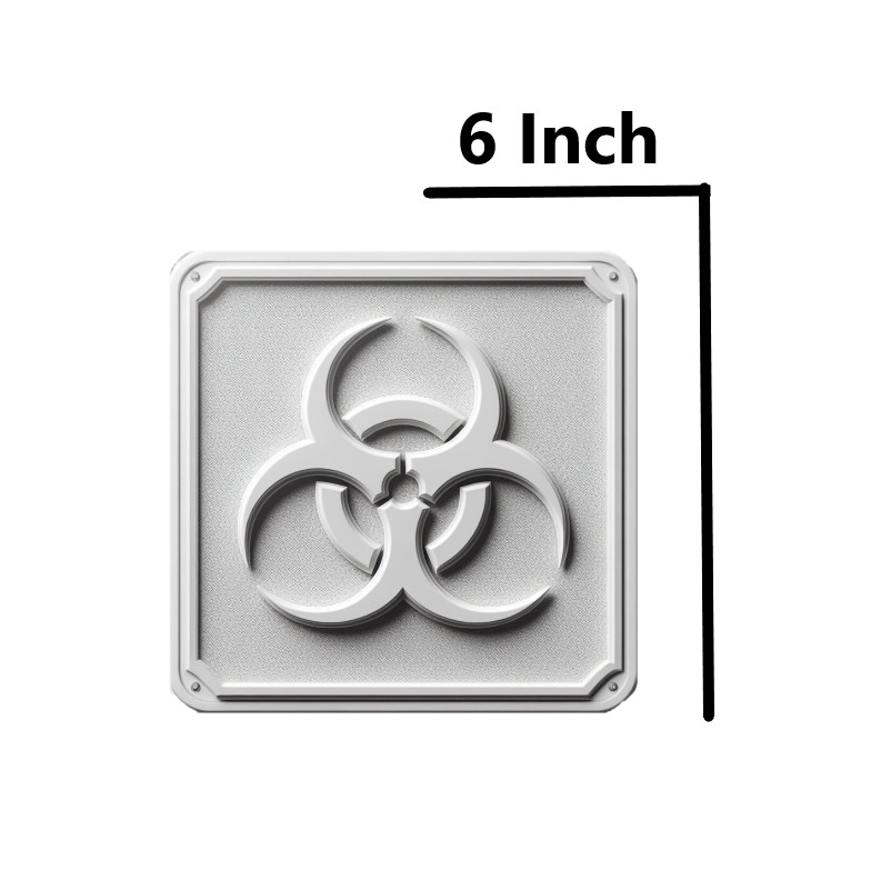 Bio-Hazard wall plaque