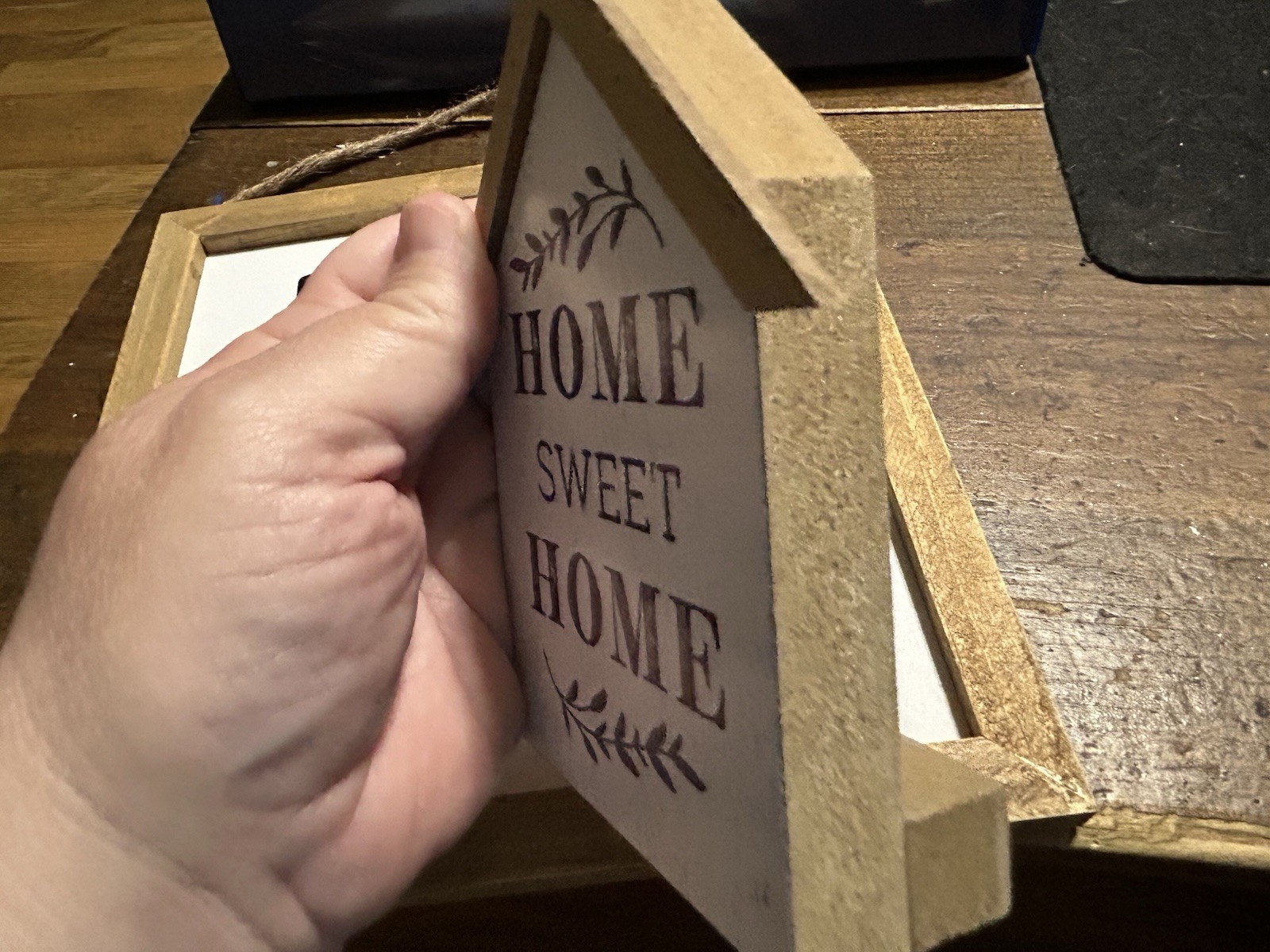 Black And White Decor Sign Lot Truck Home Sweet Home