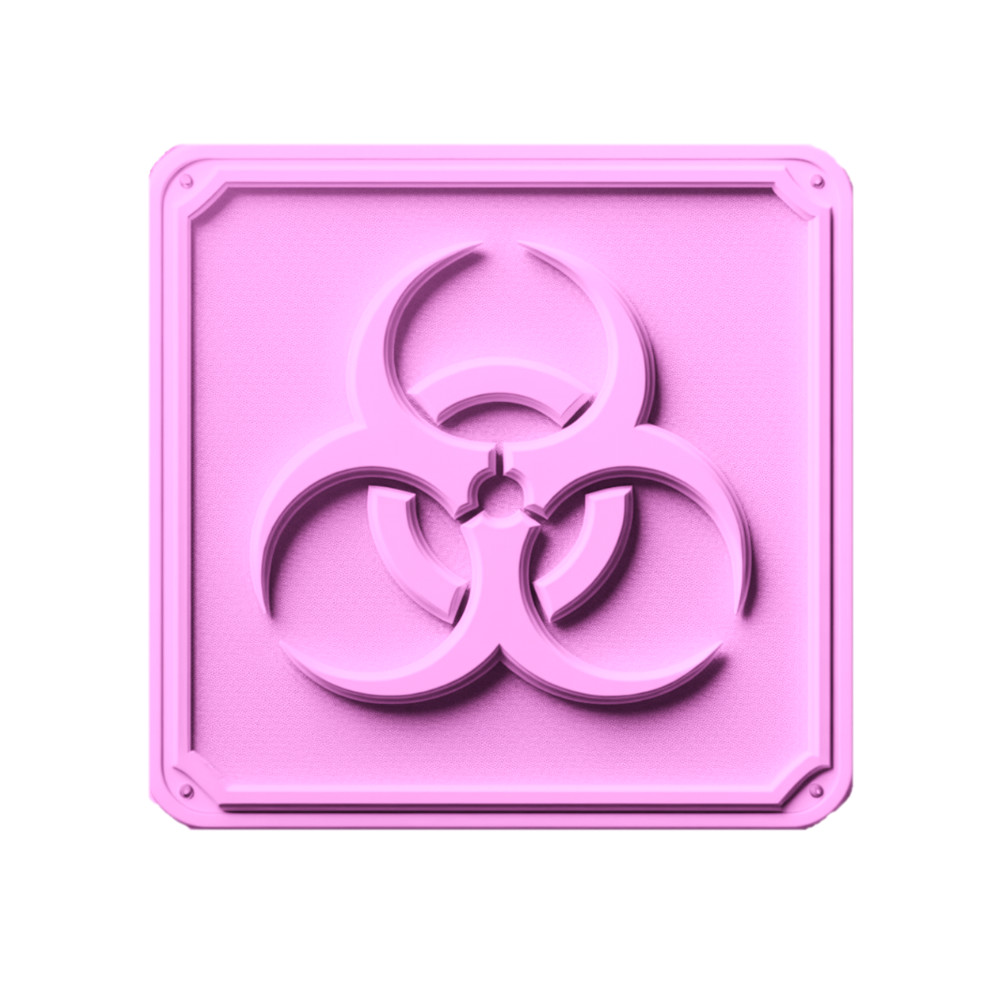 Bio-Hazard wall plaque