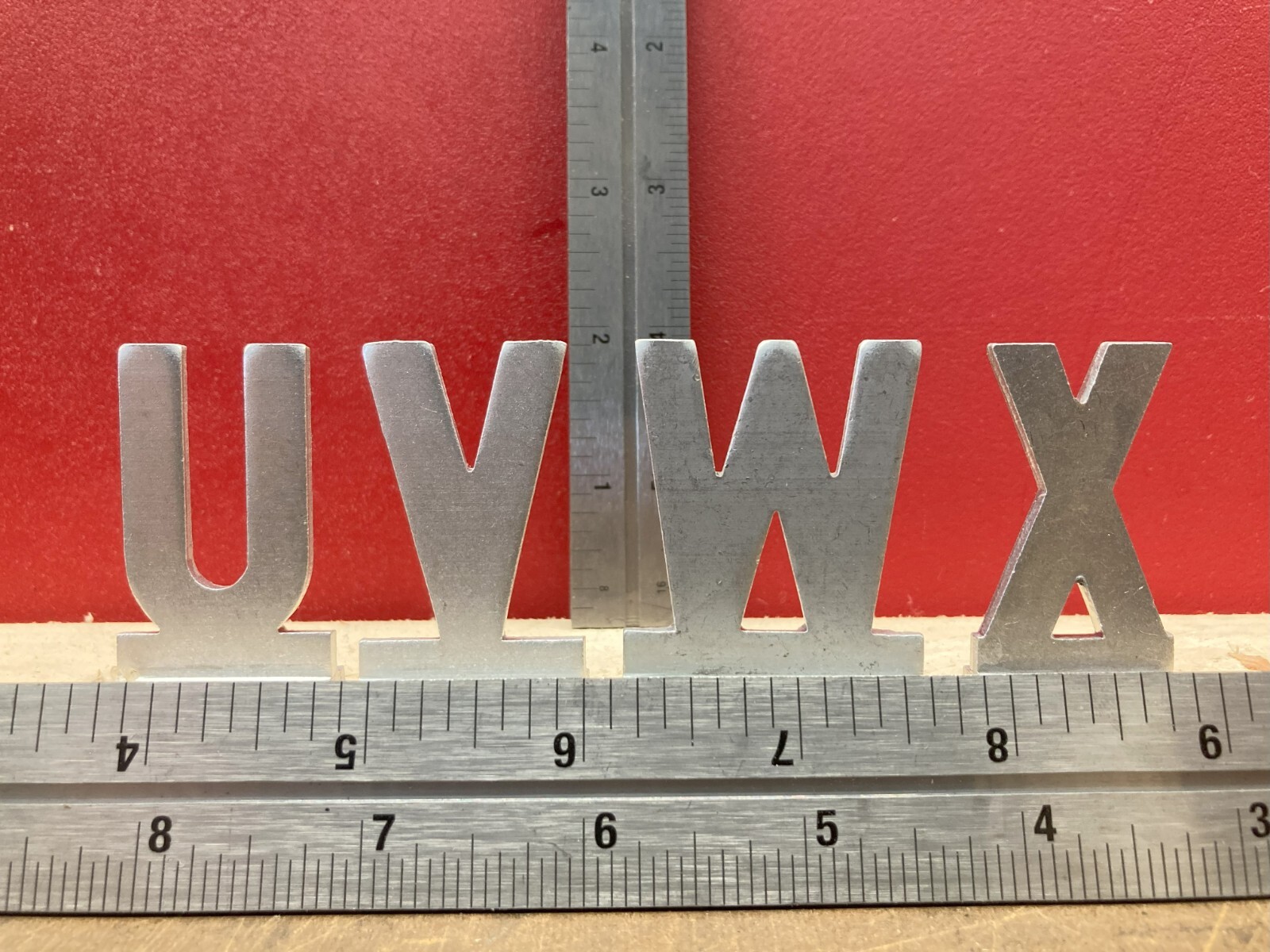 Aluminum Mailbox Letters
