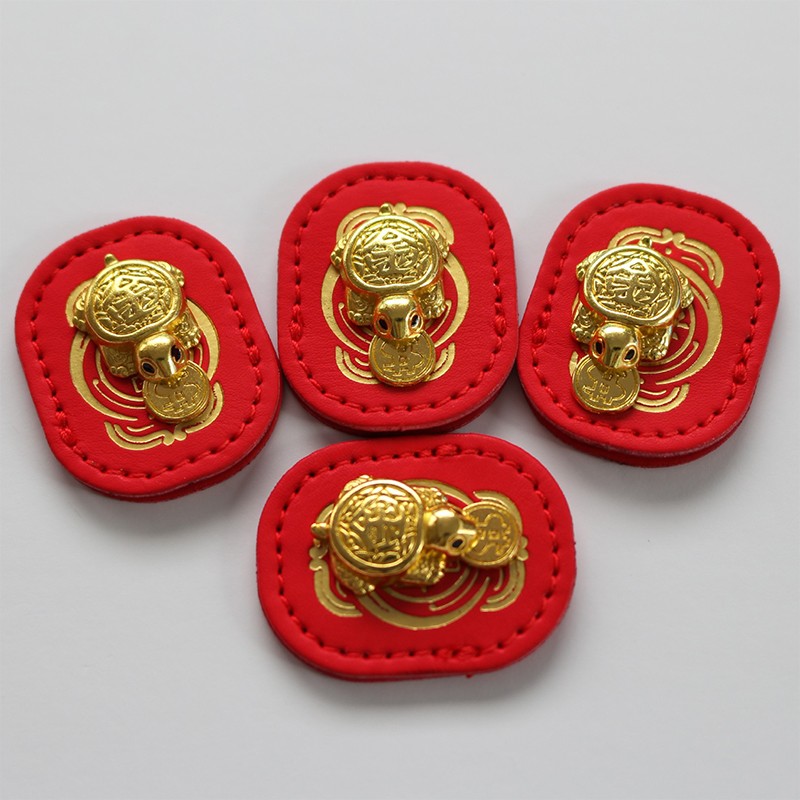 Fengshui Lucky Turtle Wallet Charm Money-biting TurtleOrnaments Decor Longevity