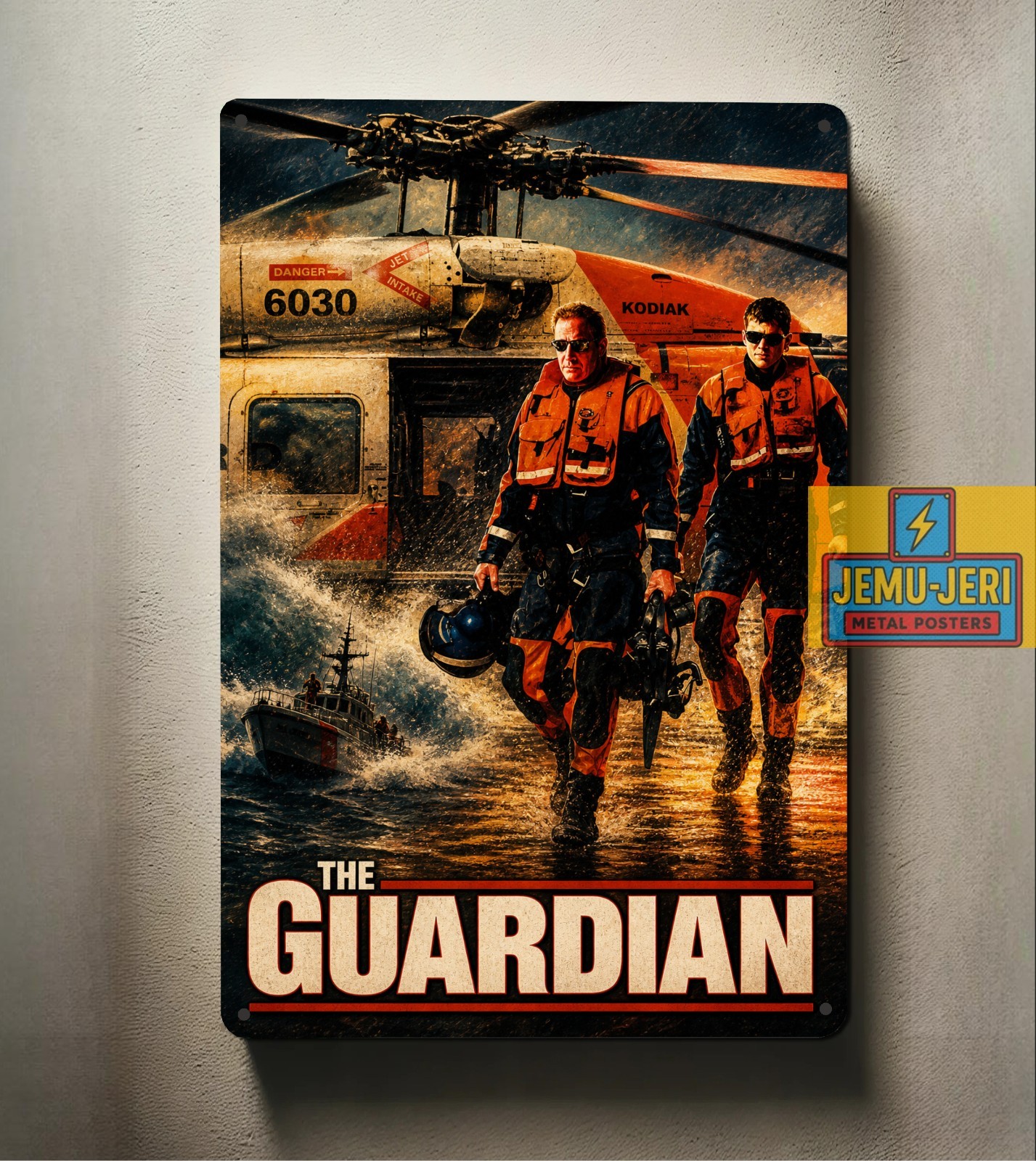 The Guardian Movie Metal Poster – Film Collectable Tin Sign – Size 8*12inch