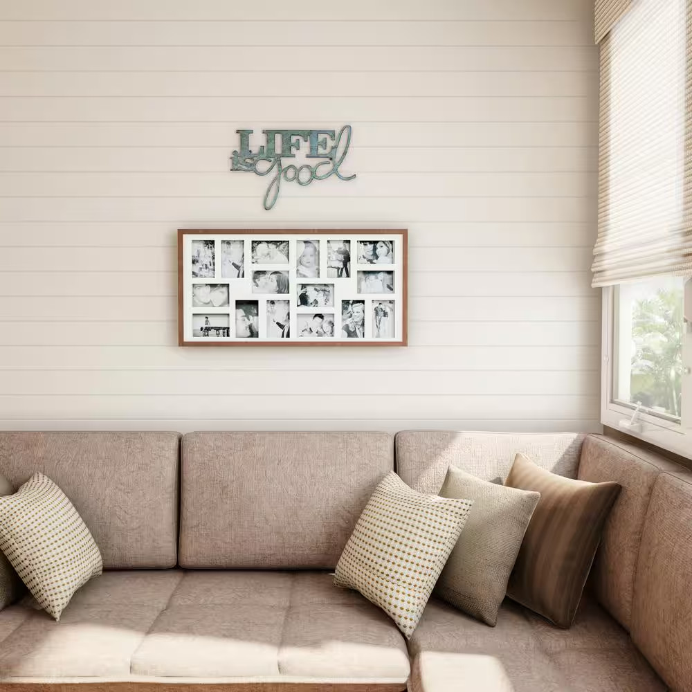 “Life Is Good” Metal Cutout Sign