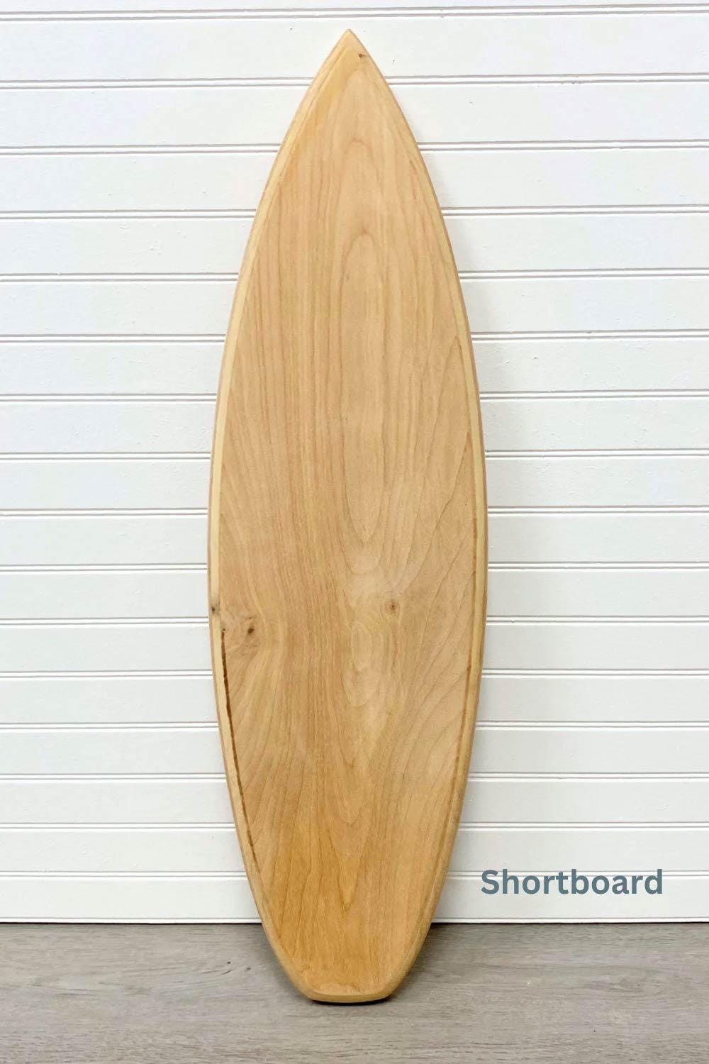 Wooden Surfboard Blank