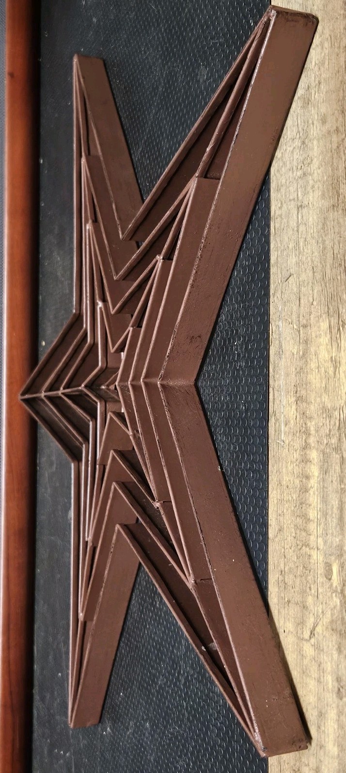5 Point Star Metal Art Wall Decor 18″ x 17″
