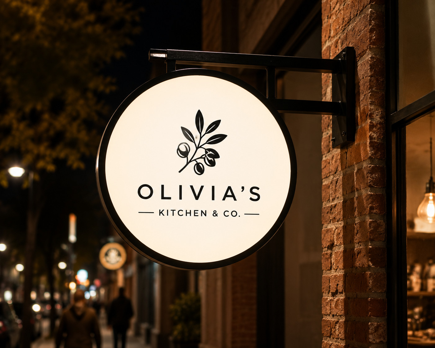 Double Sided LED Light Box Sign – Outdoor Illuminated Shop Advertising Sign