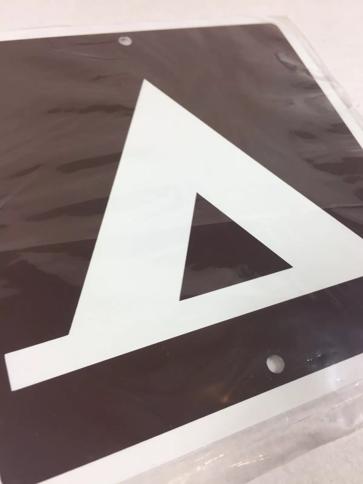 Tent Camping Metal Parks Sign 6″x6″ (NEW) In Brown