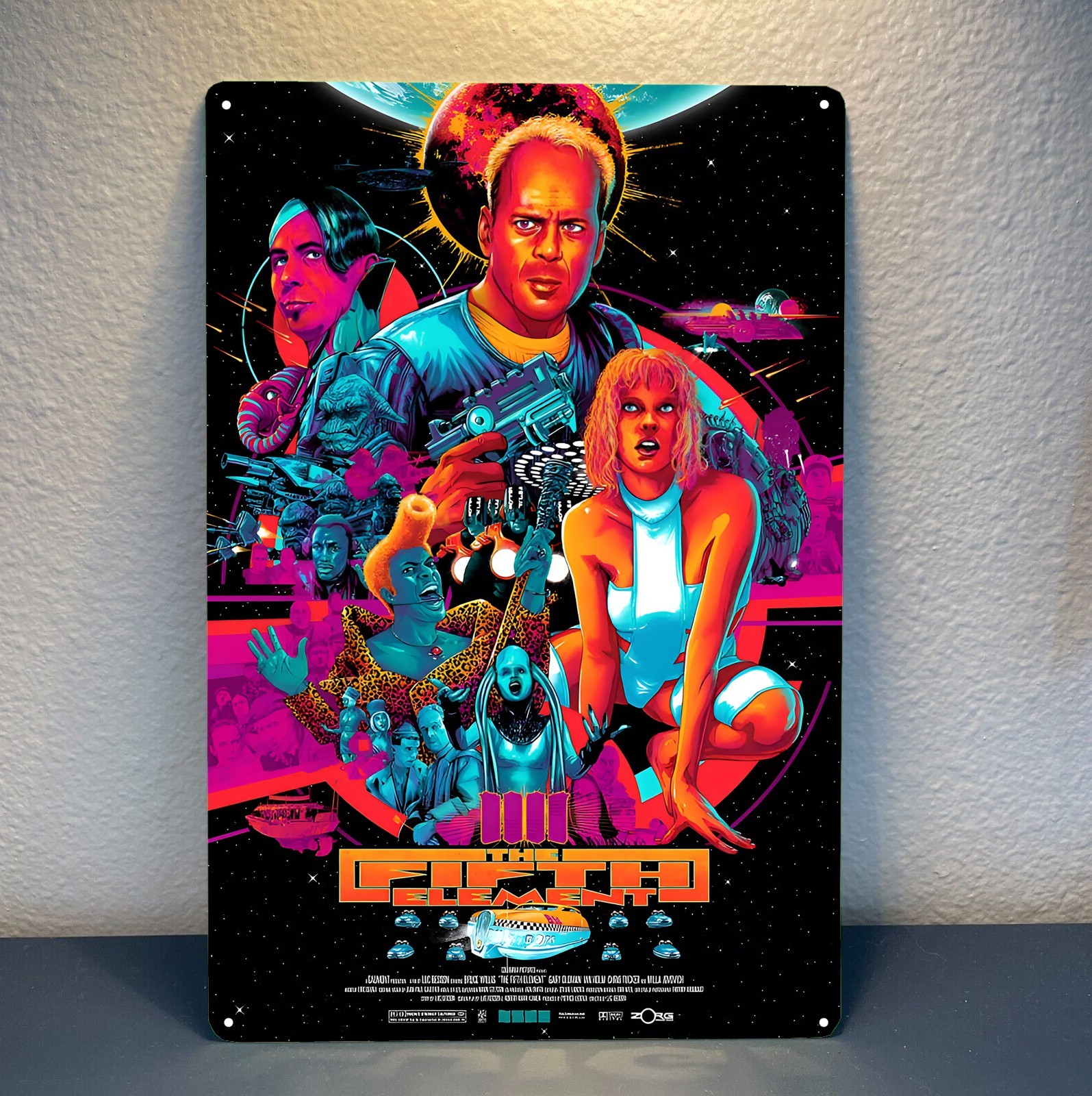 The Fifth Element Movie Metal Poster – Film Sign – 20x30cm