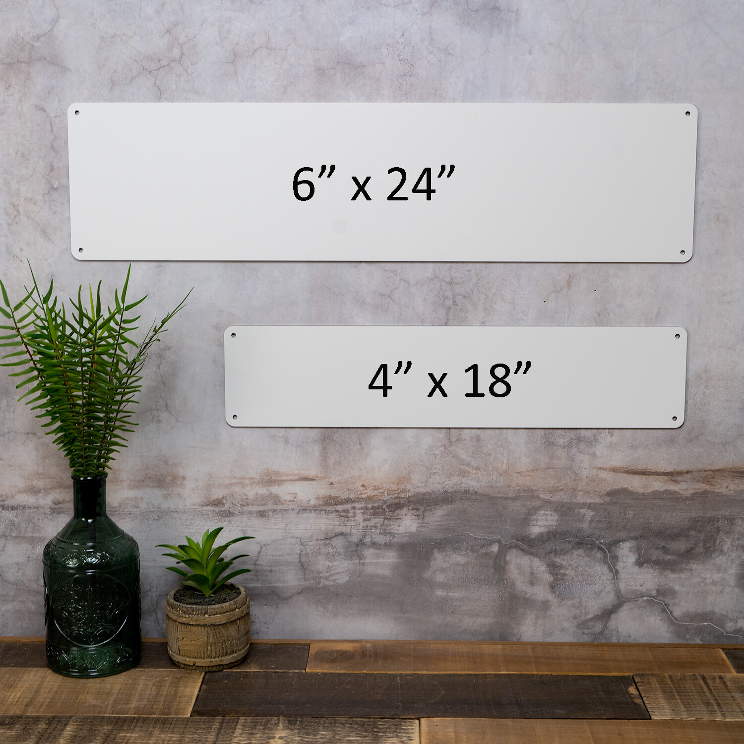 Personalized Green Street Sign Metal 4×18 104180001001
