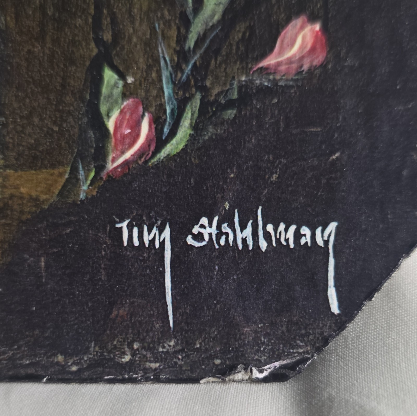 Moonbrook Arts Handmade Slate Plaque Farm Life Children Lamb Wall Hanging