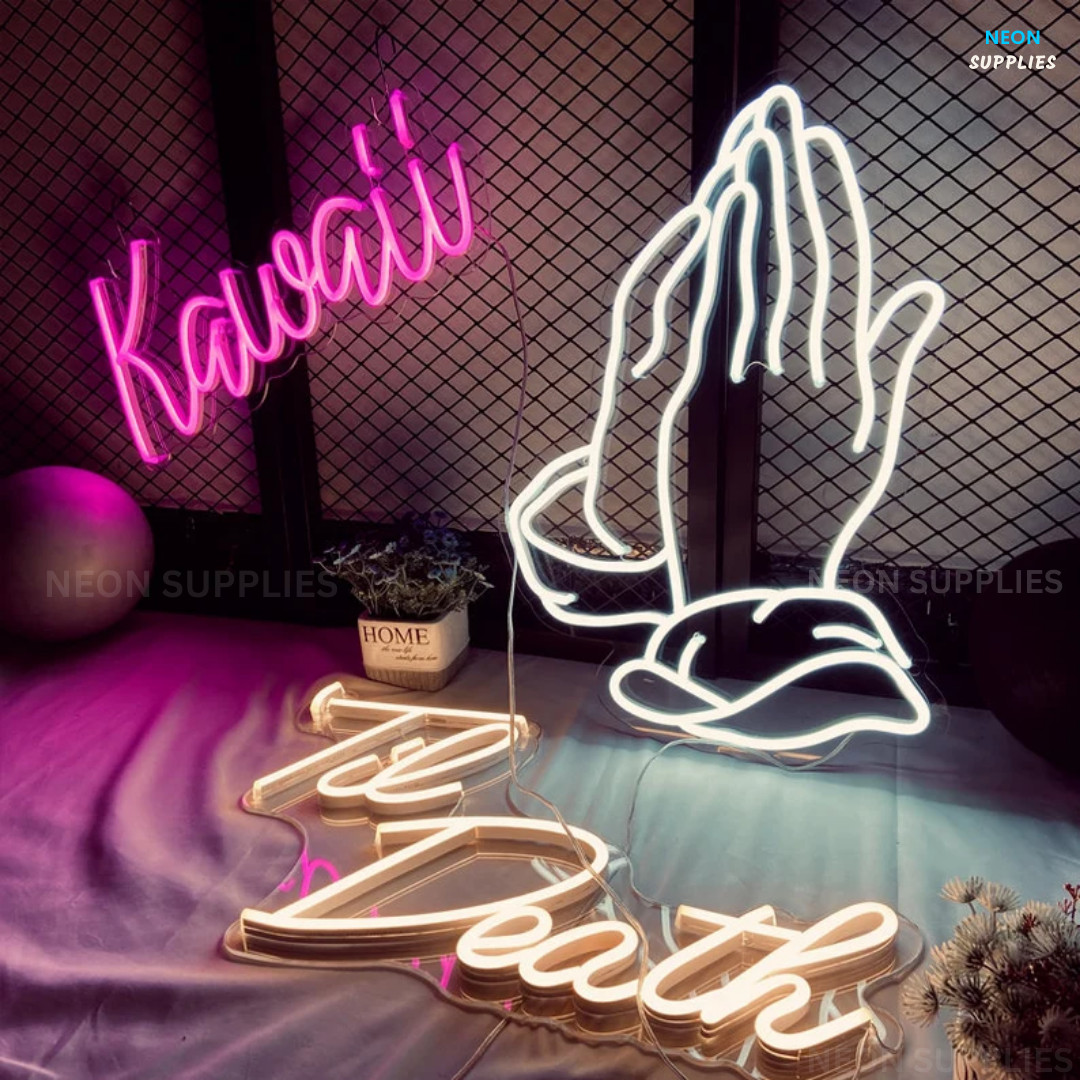 Personalized Neon Sign Custom Name Logo Signs Acrylic Wall Decor LED Night Light