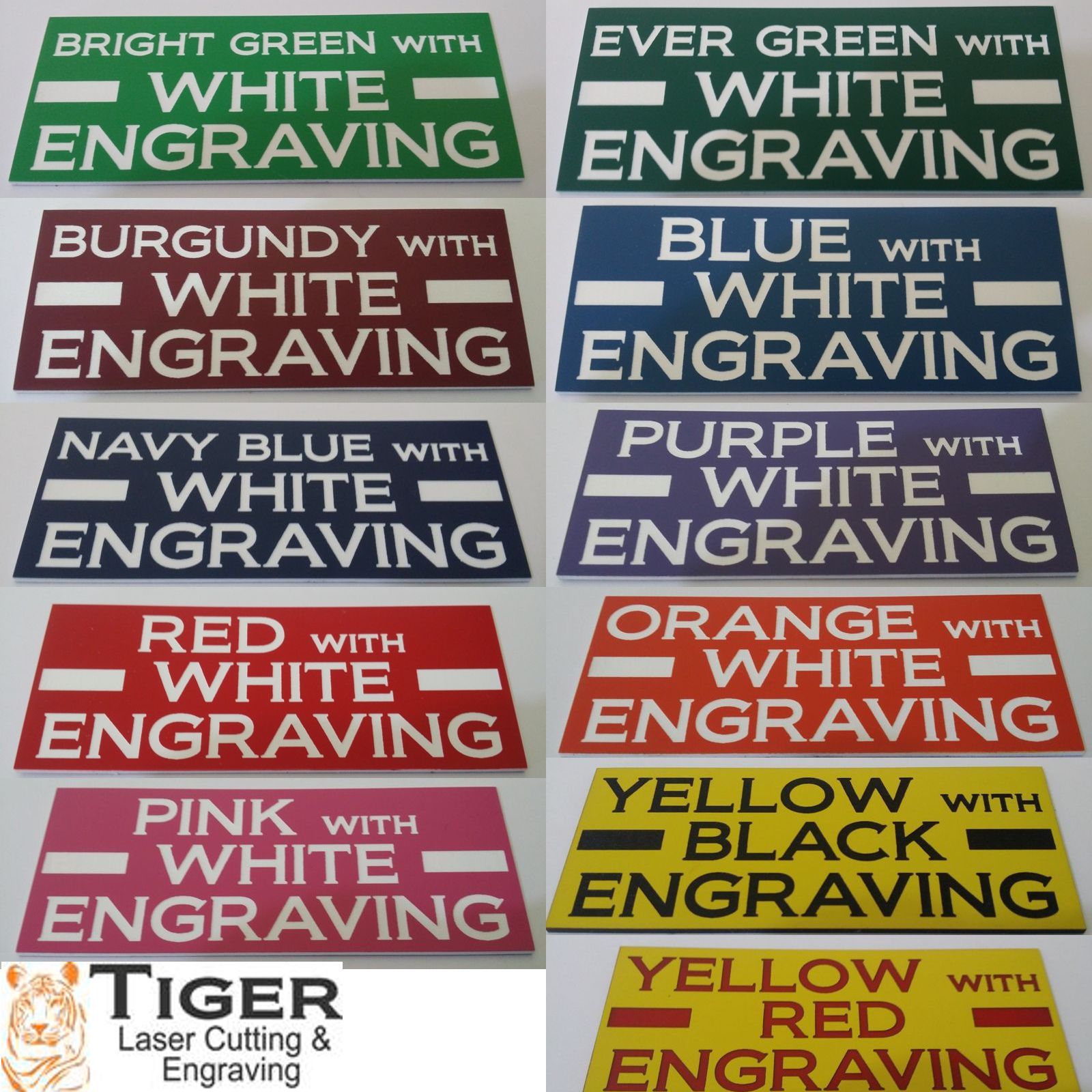 Addressed Mail Only Sign for Mailbox Letter Box 30 Colours 7 Small Medium Sizes