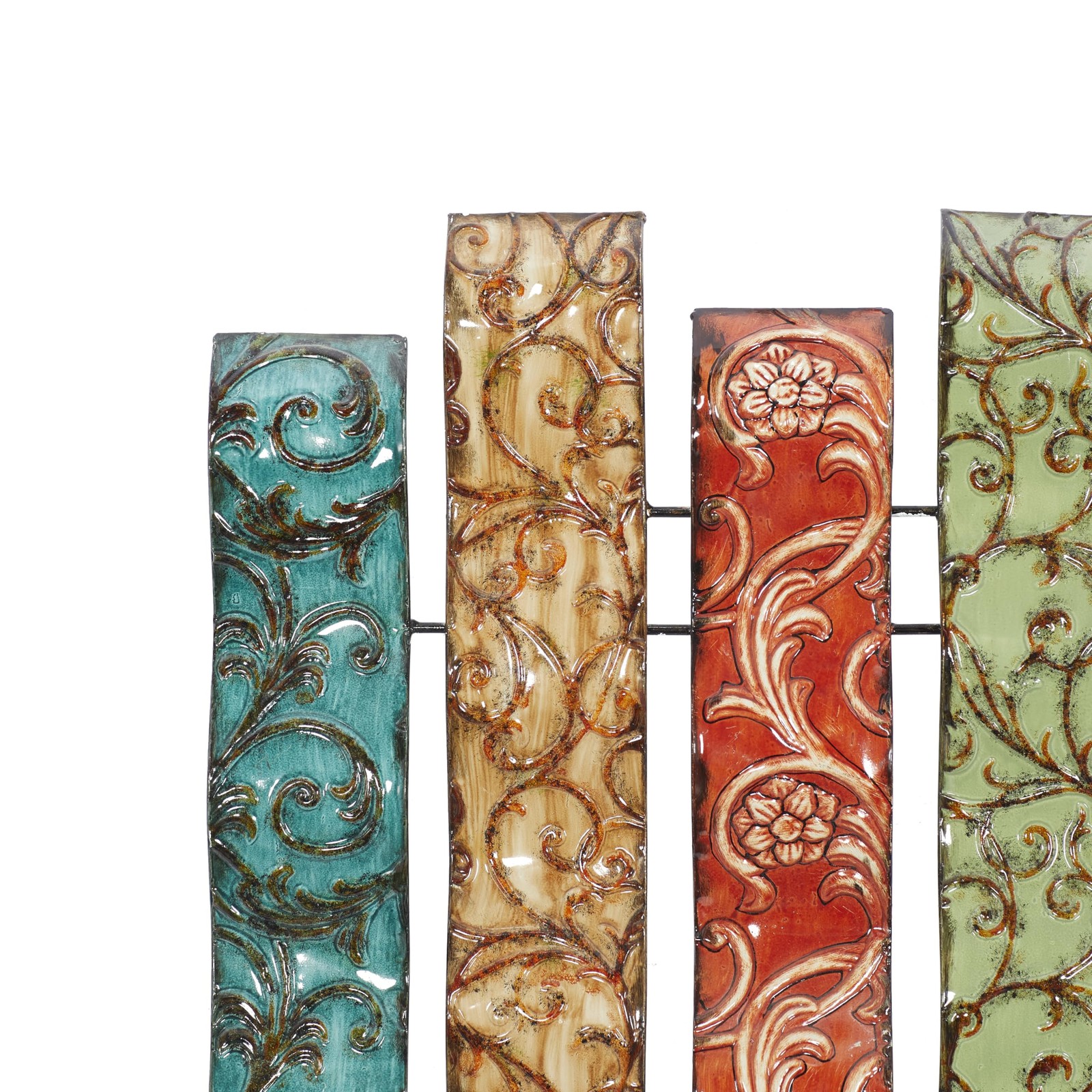 13951 Metal Wall Decor, Multicolor, 24 by 20″