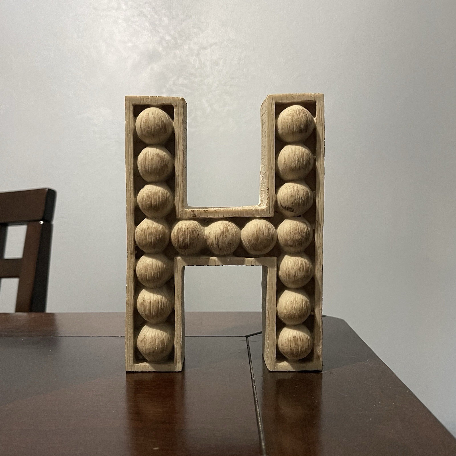 Alphabet Letter H Decor
