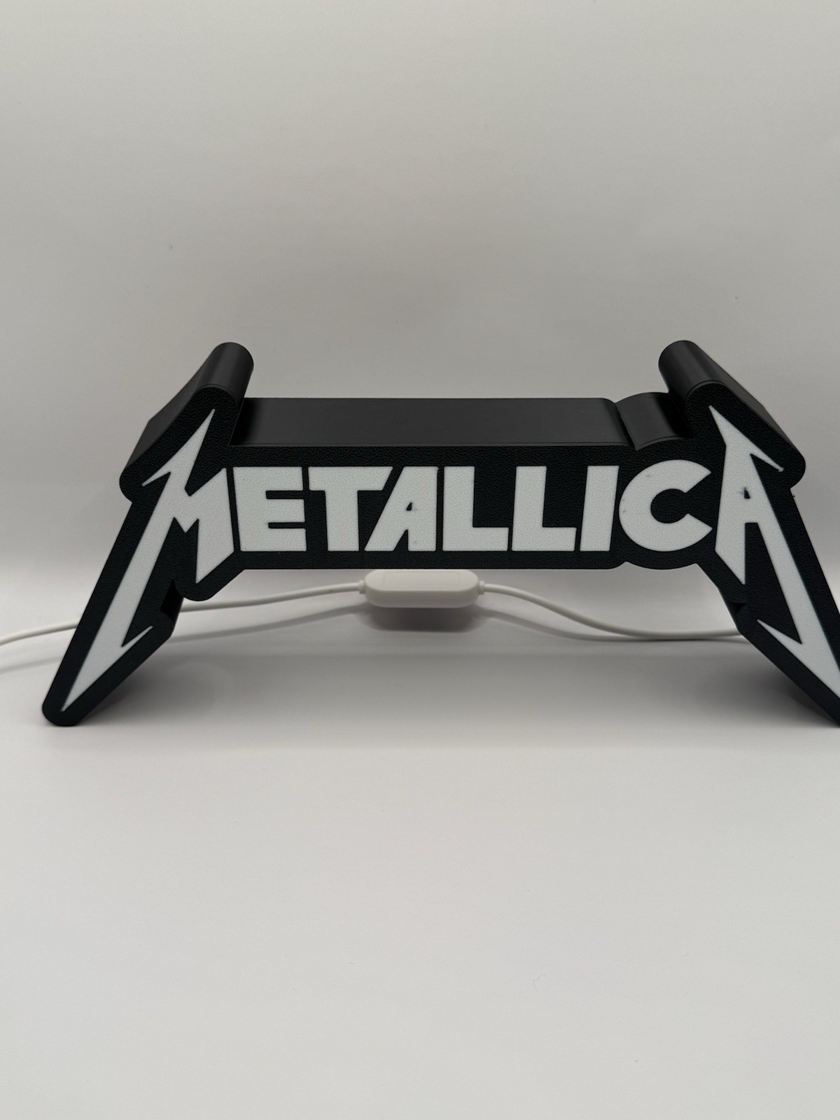 Metallica – Light Up LED Sign Rock Metal Master Of Puppets Black Album Concert