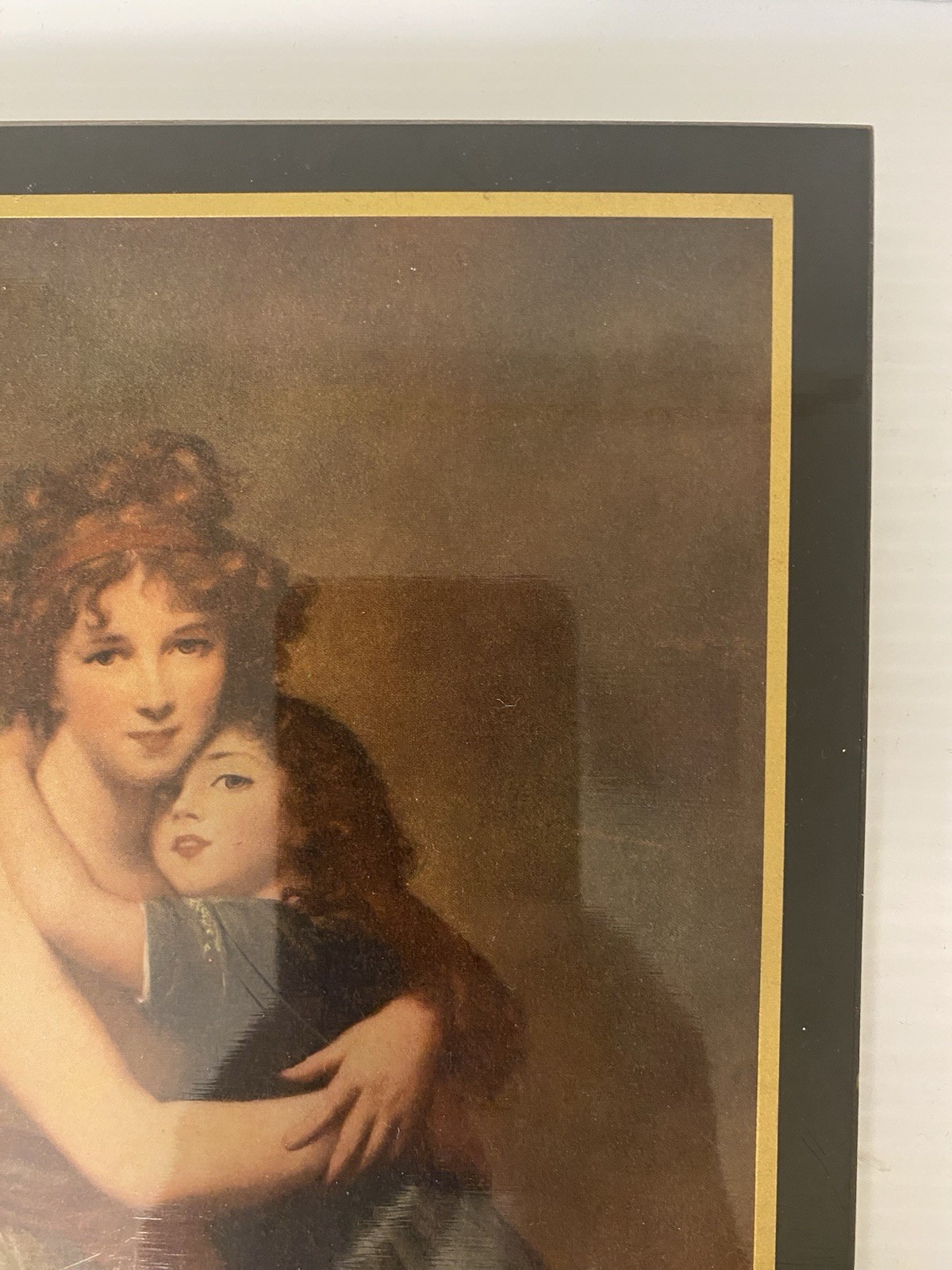 Wood And Print Madame LE Brun And Daughter Wood Plaque Home Decor Mother Child