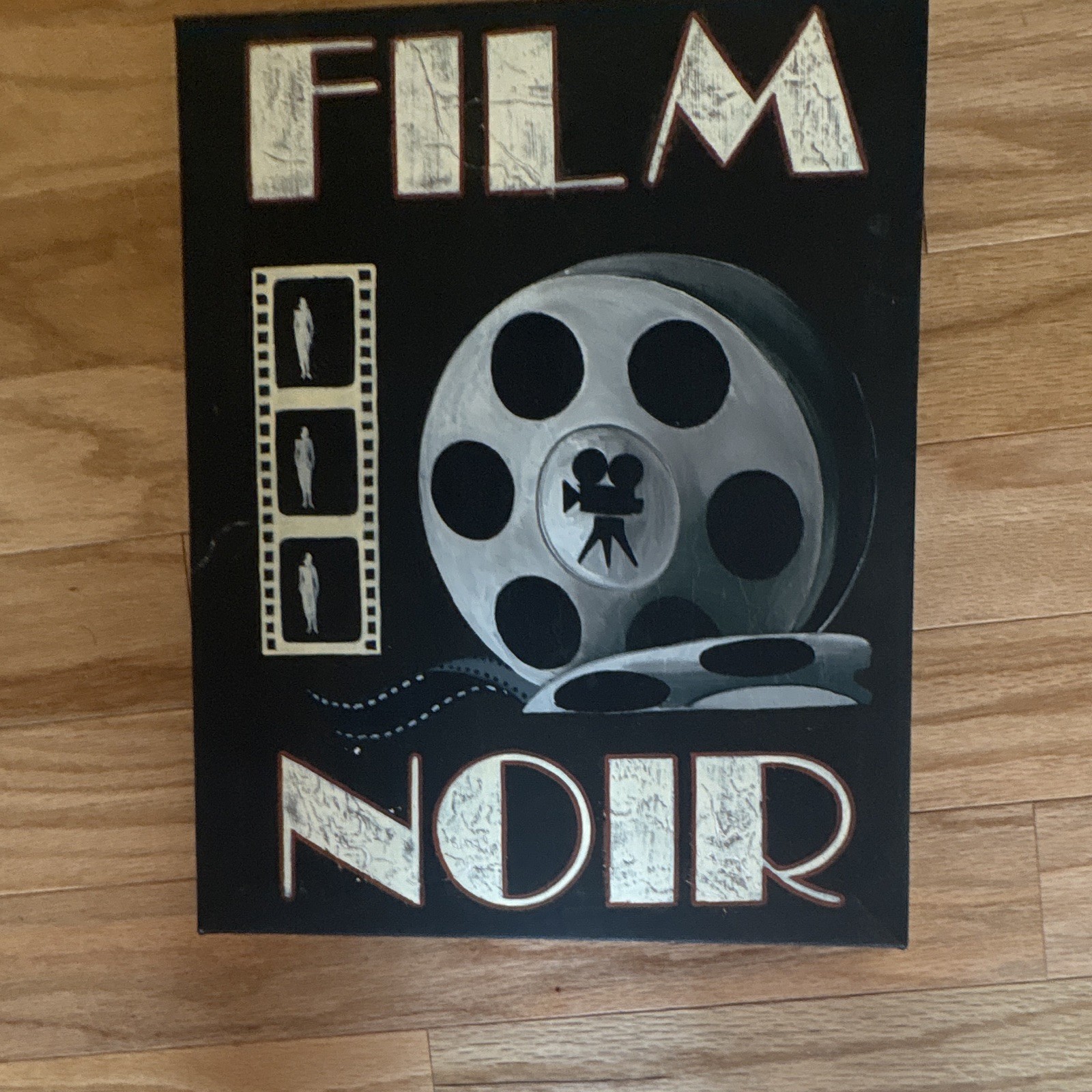Hollywood Movie Film Themed Decorative Plaque Set
