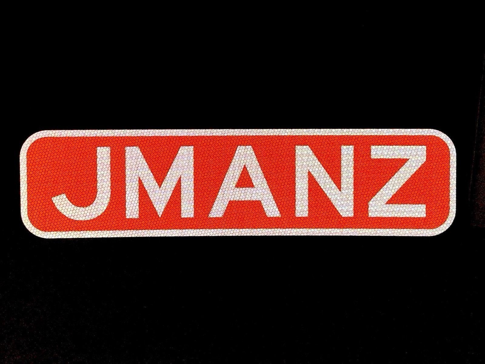 CUSTOM STREET NAME SIGN (Single/Double Sided) 24″x6″ 3M HIP Reflective Aluminum