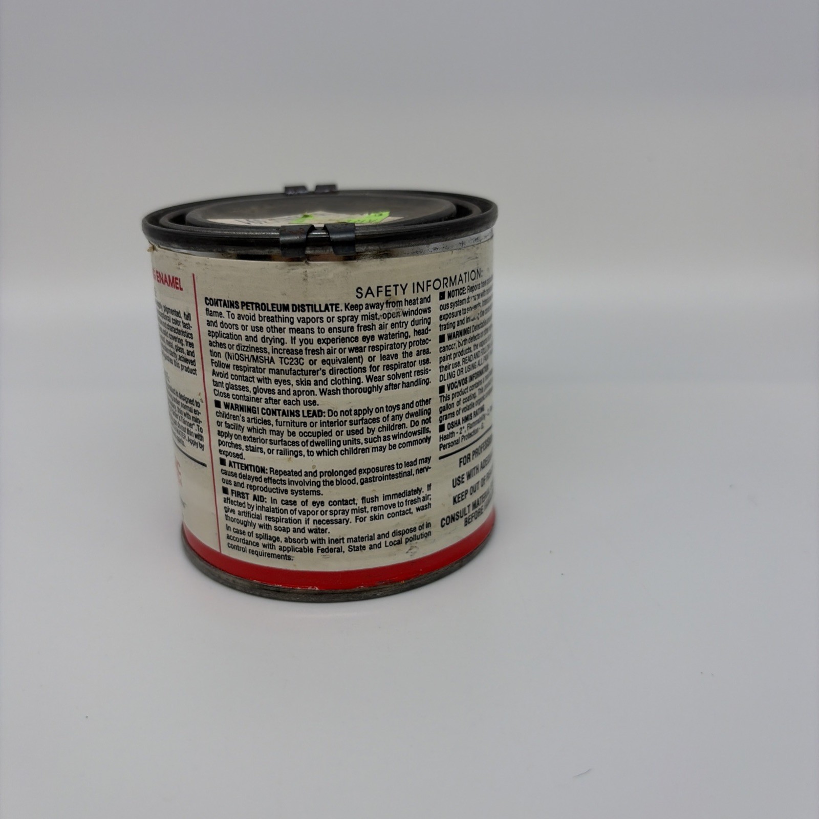 Chromatic Sign Painters Lettering Enamel in green L150 ….Sealed