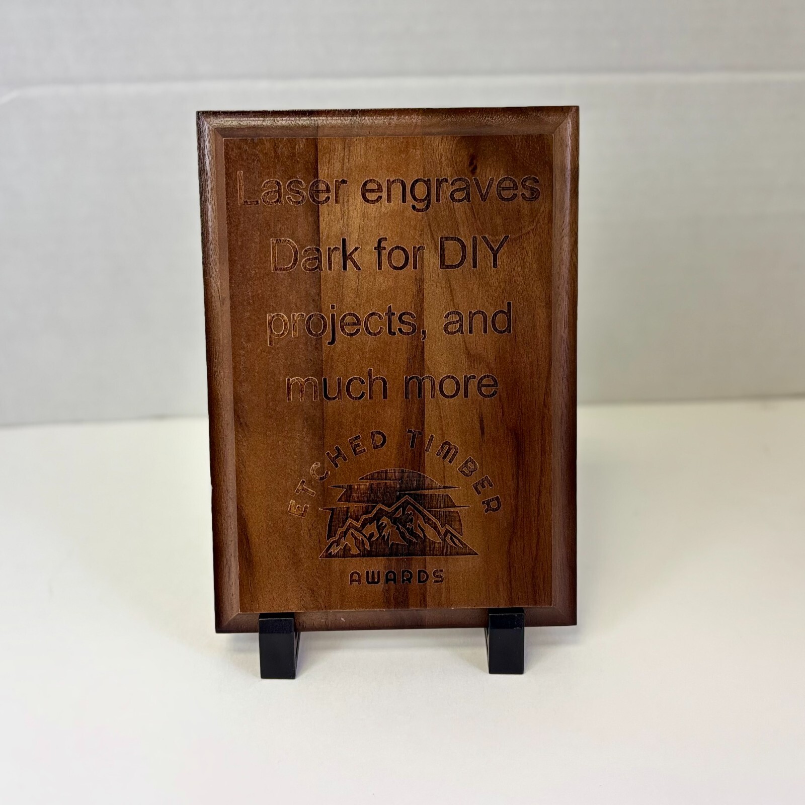 Genuine Walnut Blank Plaques – Award & DIY Engraving Boards | 100% Solid Wood