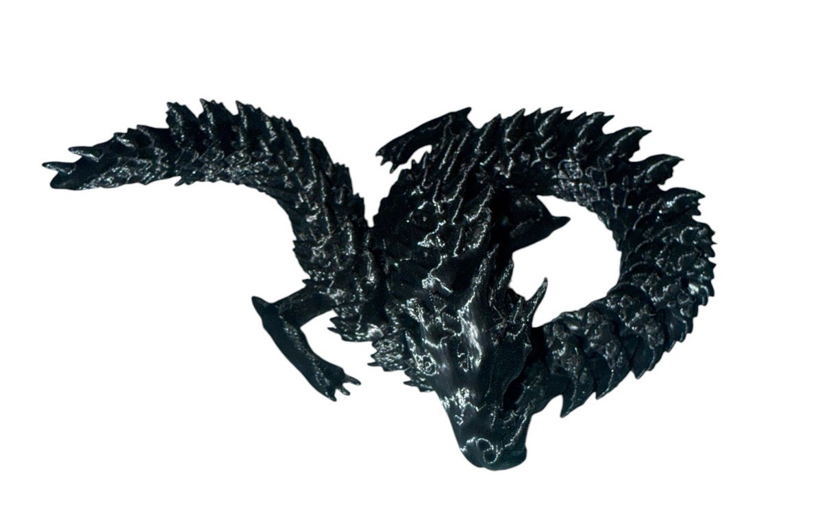 3D Printed Dragon Figures Multi-Jointed Movable Model Toys U.S. Seller