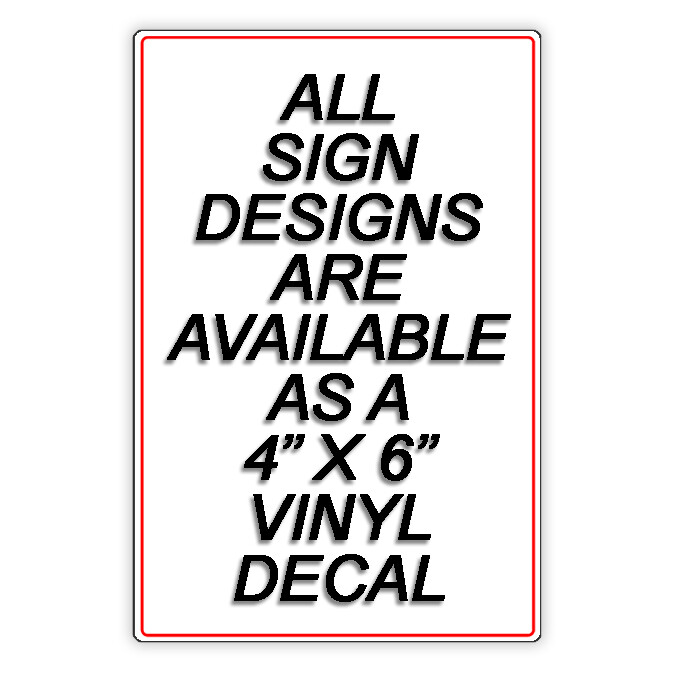 No Soliciting Do Not Disturb Do Not Knock No Trespassing Go Away Sign Or Decal
