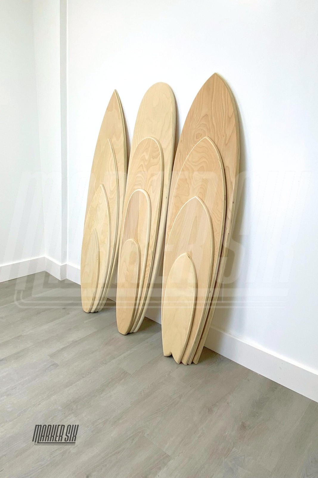 Wooden Surfboard Blank